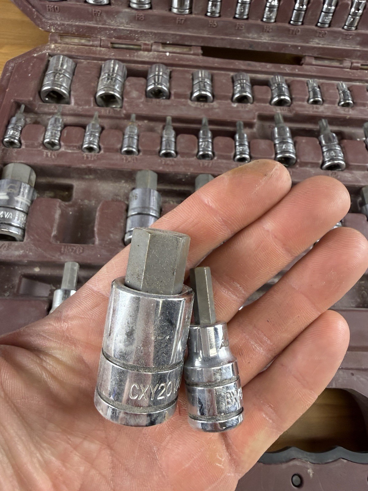 Matco Tools 75 Piece Master ADV Hex/Torx Bit Socket Set Model SBS75VA.