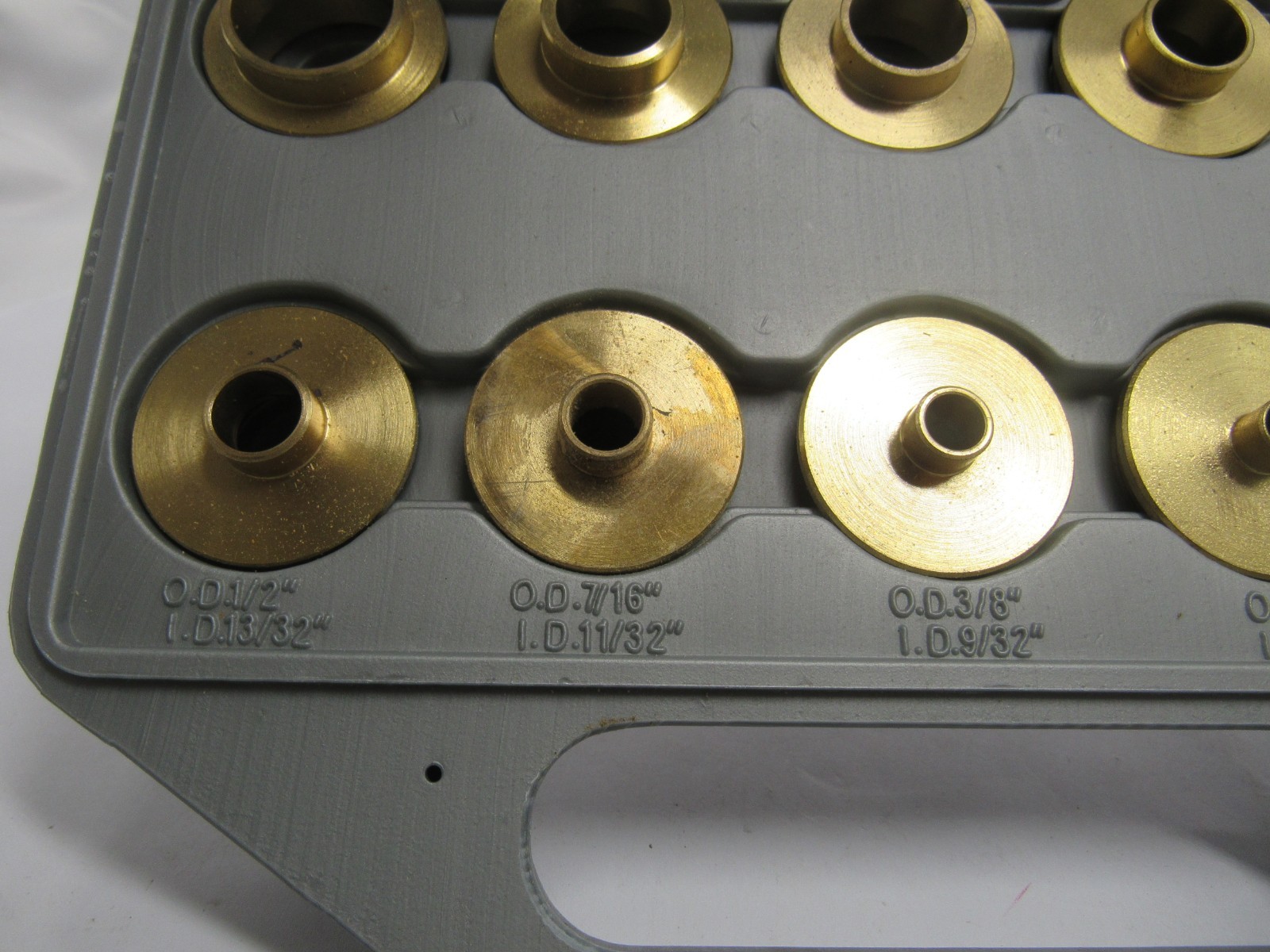 Shop Fox Brass Bearing Seal Driver Set w/ Case Automotive Bushing Tool Kit