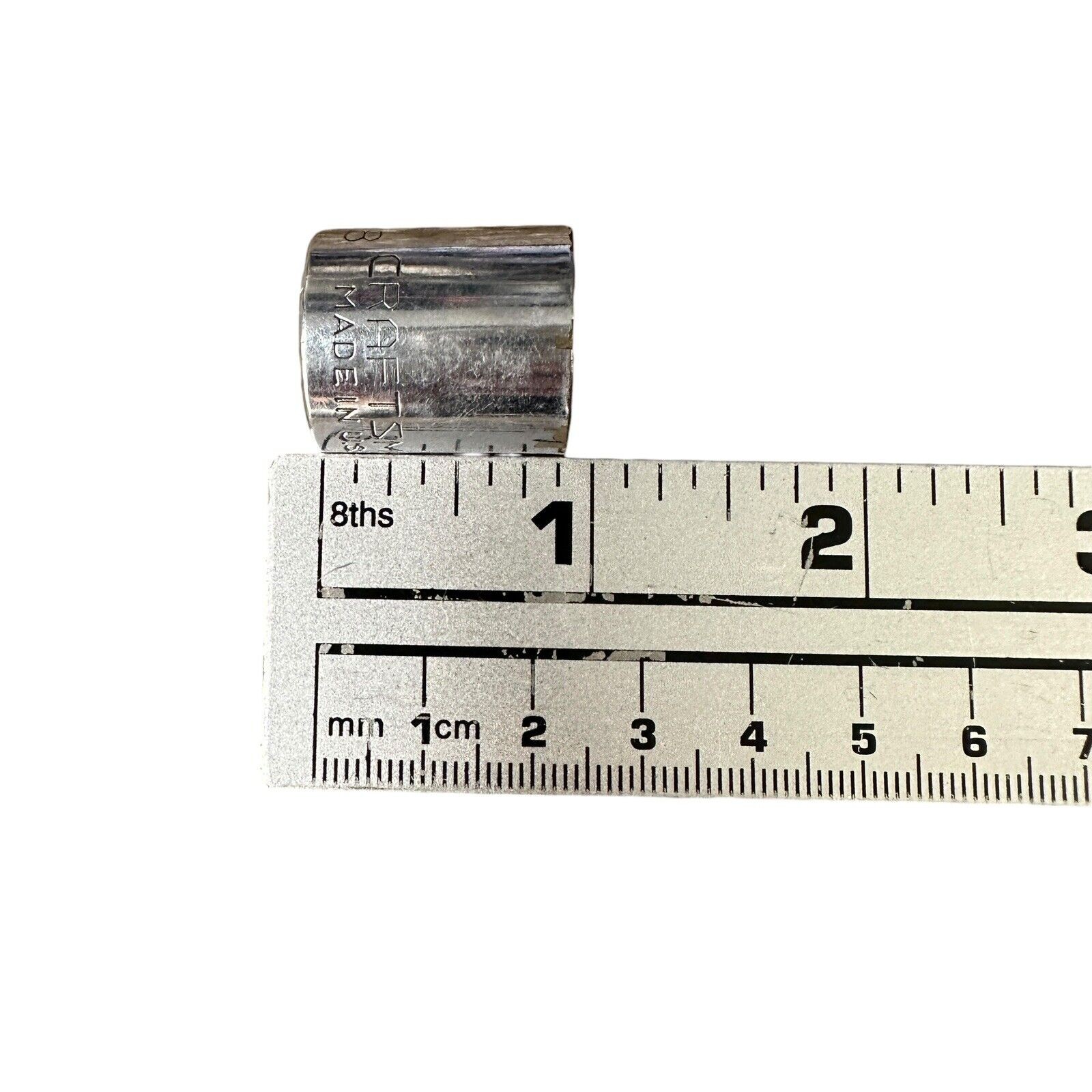 Vintage Craftsman 5/8 Socket Tool Round Steel Metal 43005