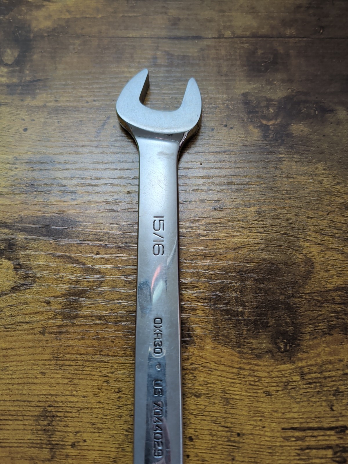 SNAP-ON 15/16″ 12-Point SAE Ratcheting Combination Wrench OXR30