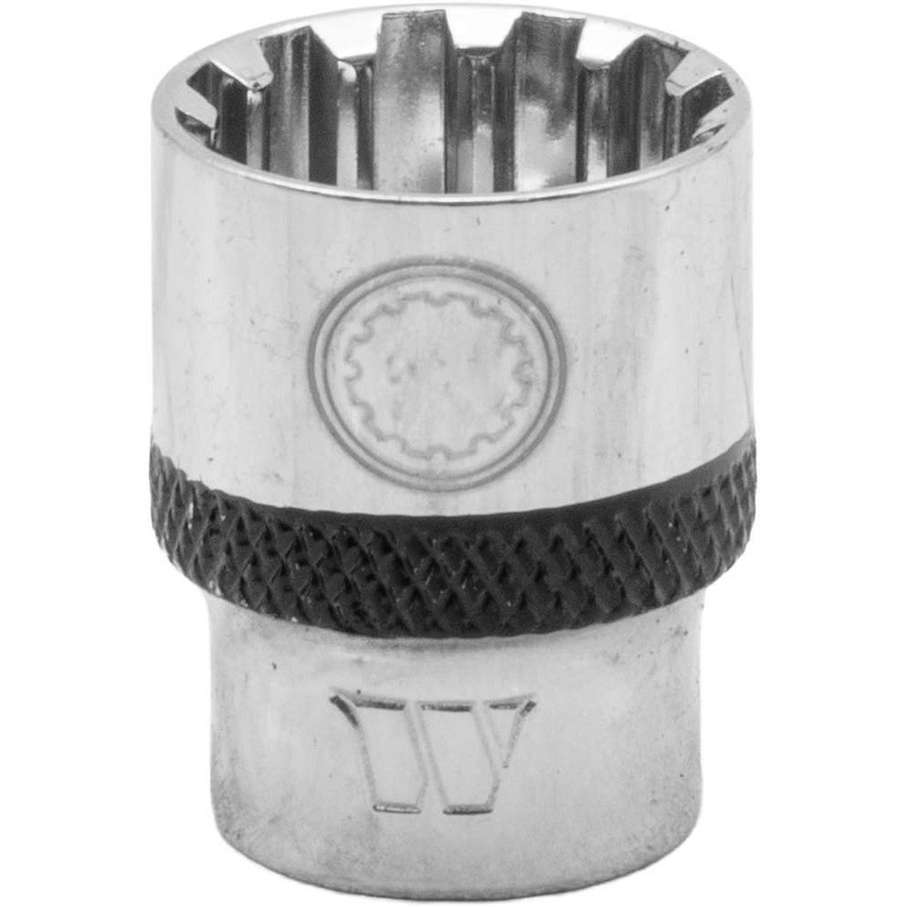 Welzh Werkzeug Multi Lock Shallow Socket Set Chrome 3/8″DR 17-Piece 8-24mm