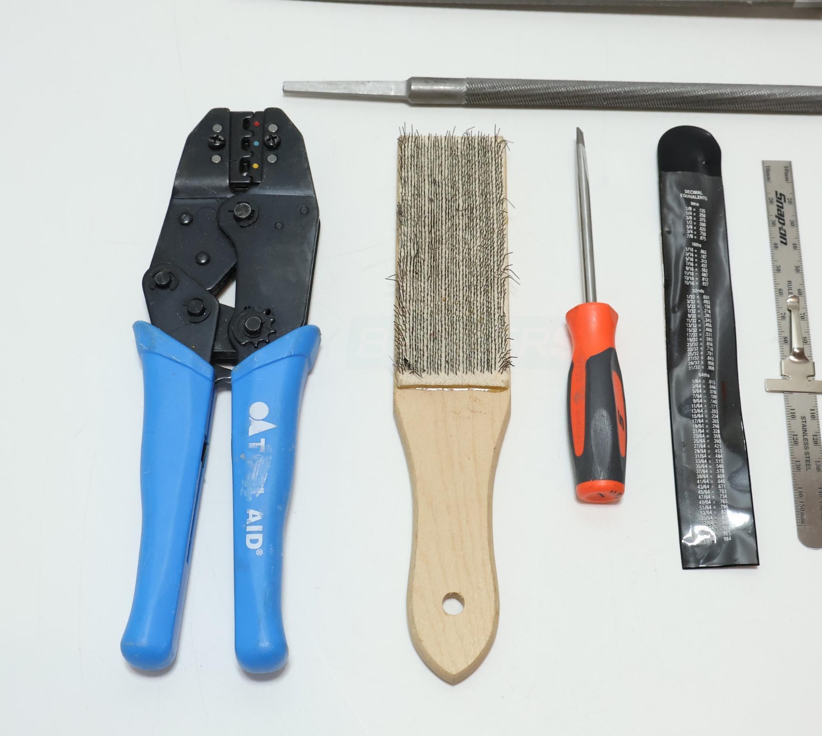Lot of Various Snap-on, Blue Point et. al. – Filing/Measuring & Misc. Tools