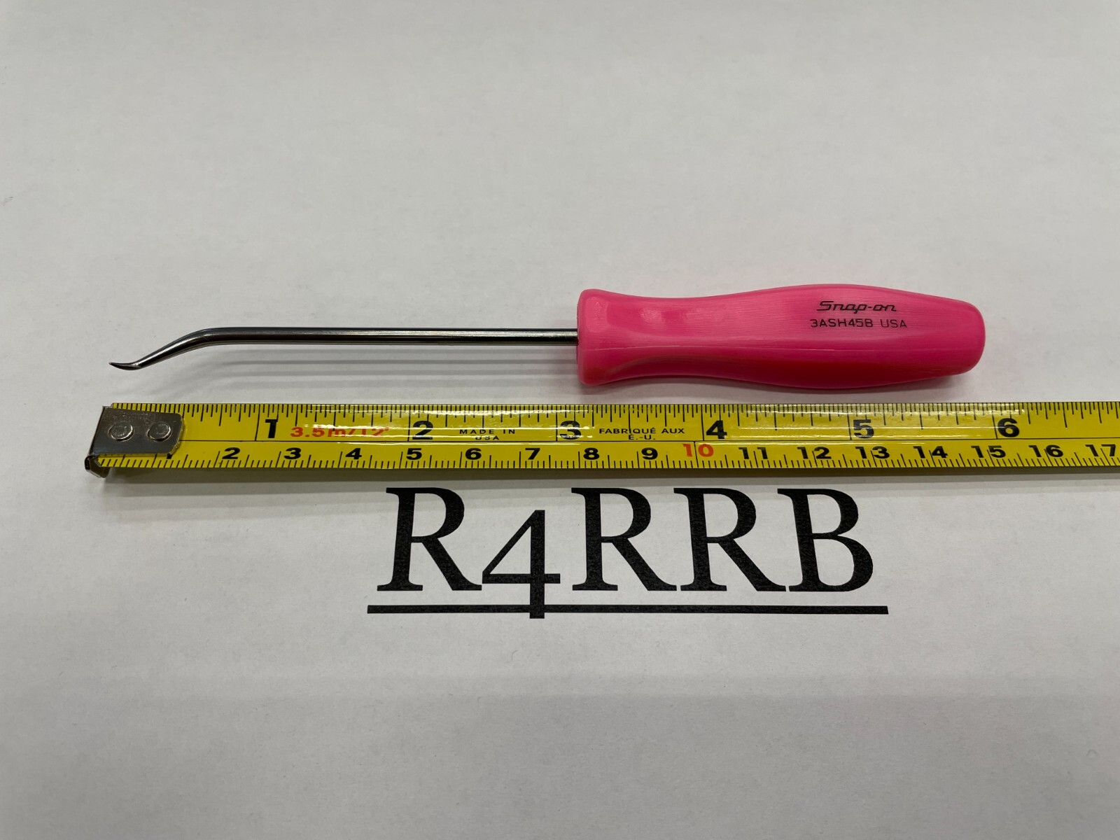Snap-on Tools USA NEW Classic PINK Mini Hard Handle 45° Pick 3ASH45BPK