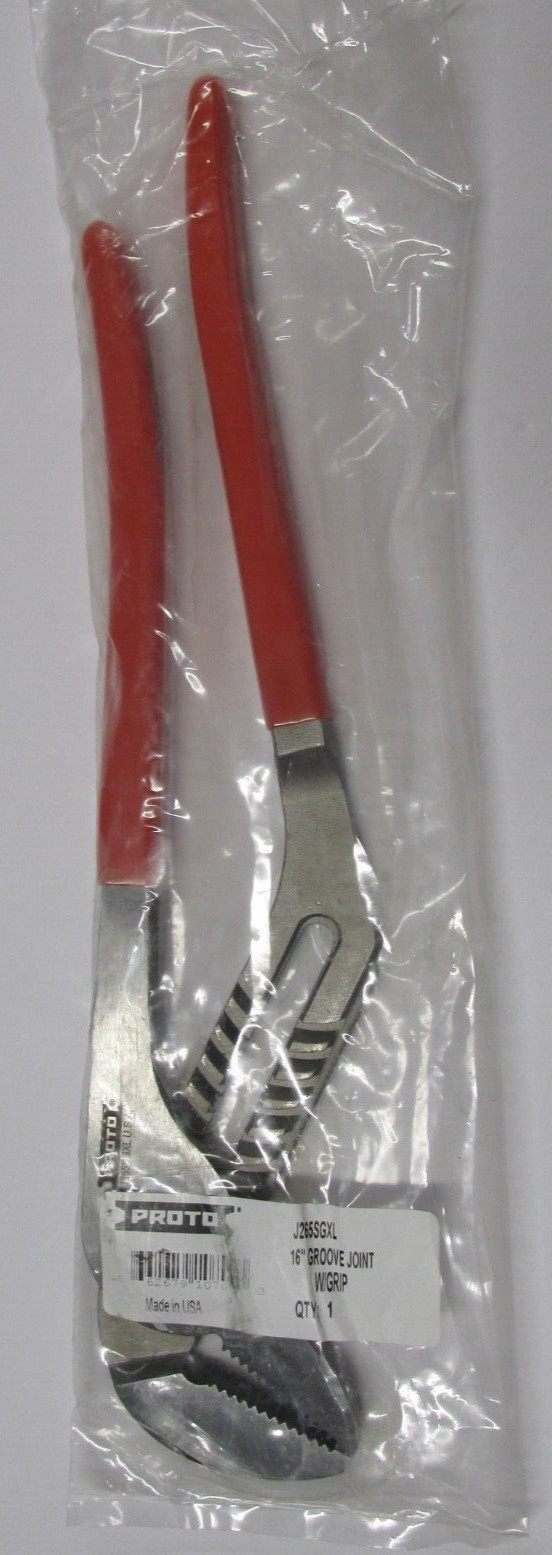 Mechanic Electrician Technician Tool Proto 16″ Tongue and Groove Pliers J265SGXL