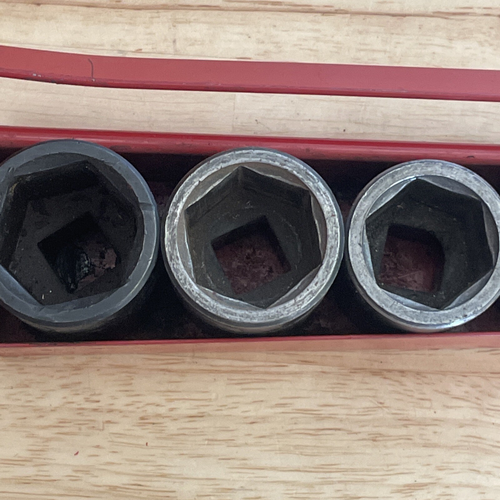 Matco Tools Impact Socket Set Shallow SAE 1/2” Drive 6 Point 1/2″- 1” USA
