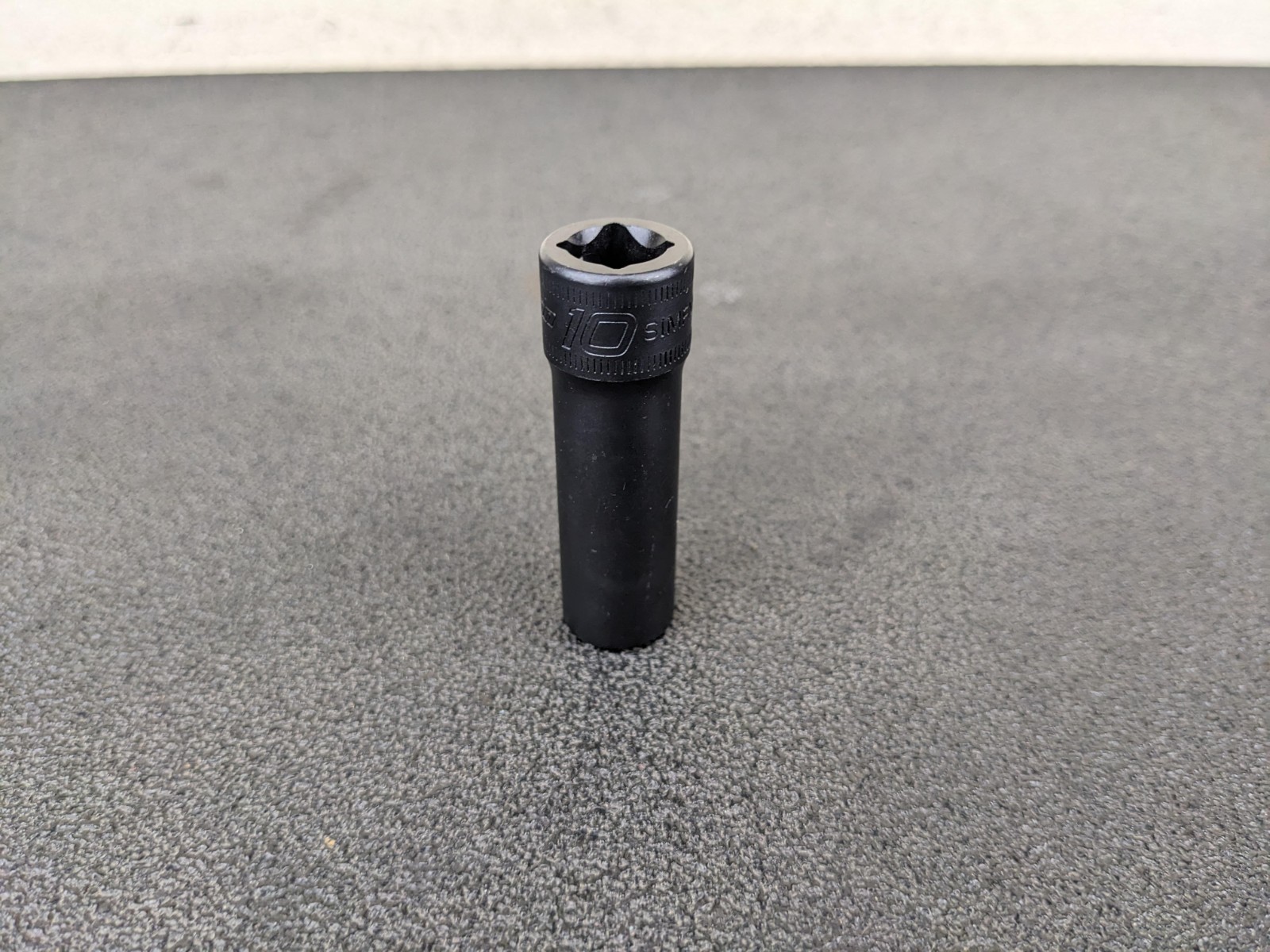 #be087 Snap-On Tools NEW 3/8″ Drive 10mm Deep 6 Point Impact Socket SIMFM10A