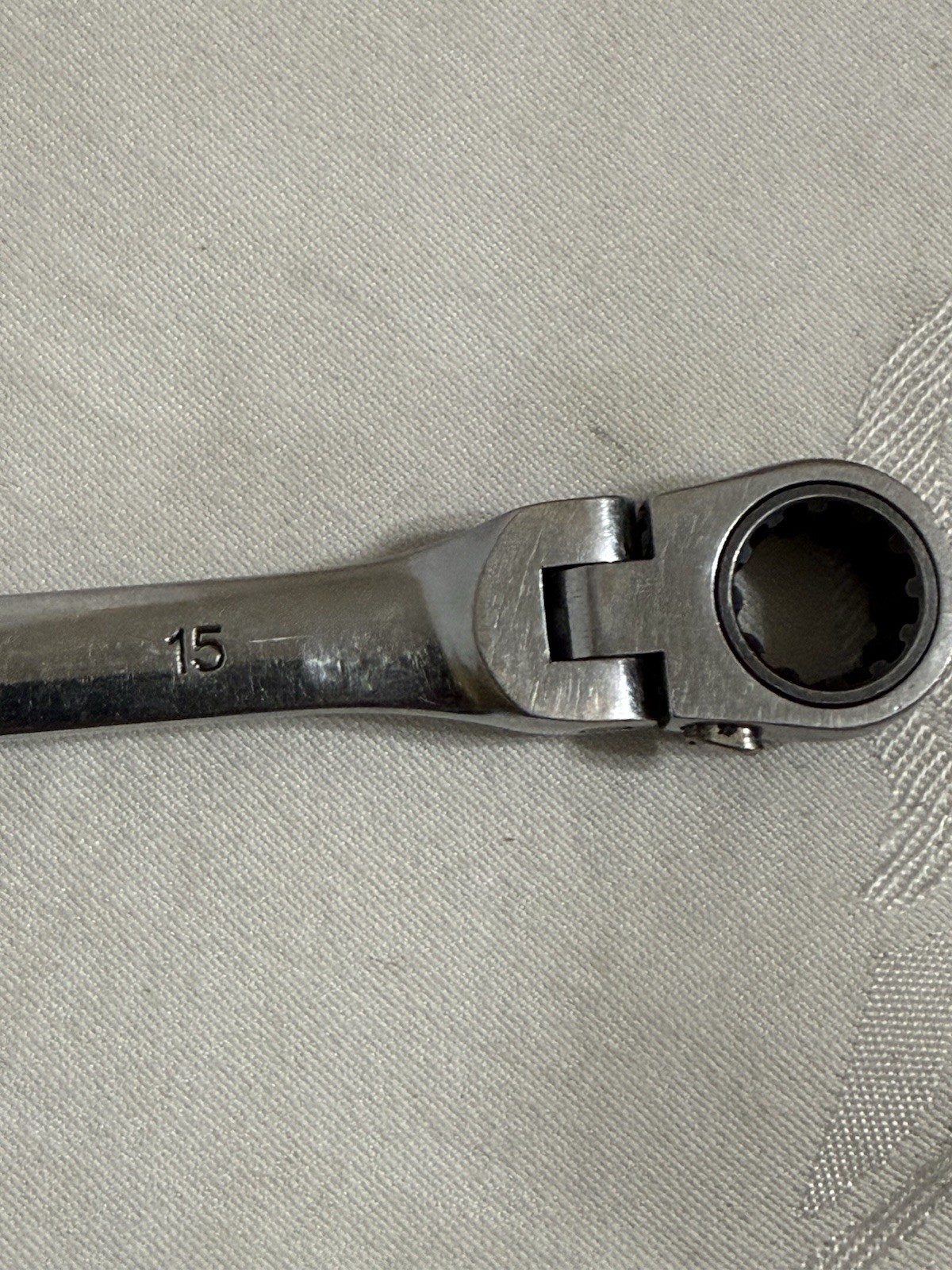 PLATINUM TECH RATCHETING WRENCH – 13mm x 15mm ratchet Boxed Pre Owned