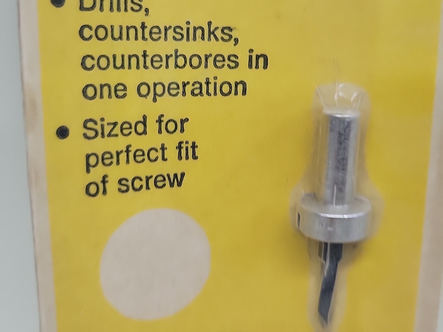 Stanley 04-603 Screw-Mate Drill & Countersink 1525 #04-603 3/4 x 8 #8 USA NOS