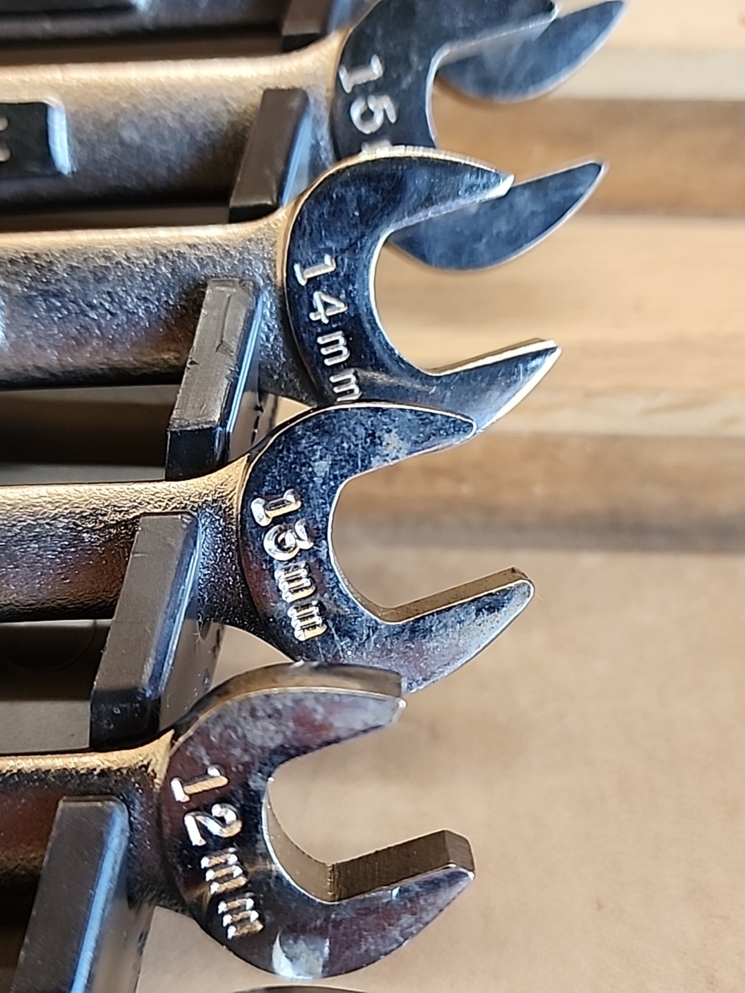 Craftsman Metric Combination Wrench Set 12pt VA Series 10pc 8 – 17mm USA NO RACK