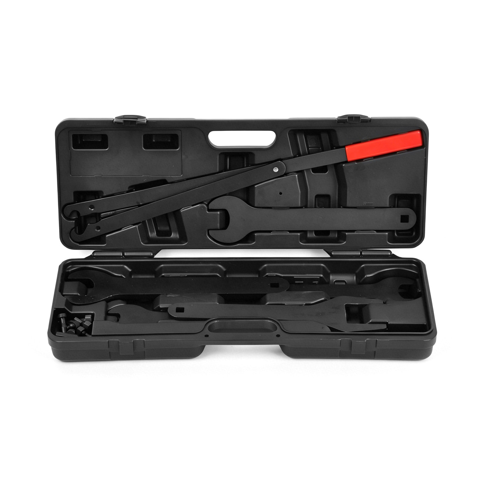 Fan Clutch Removal Tool Kit, Wrench Set 22 36 40 47 51 MM with Pulley Holder