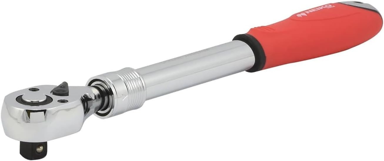 03068A 1/2-Inch Drive Extendable Ratchet Handle | 72 Tooth Reversible Ratchet…