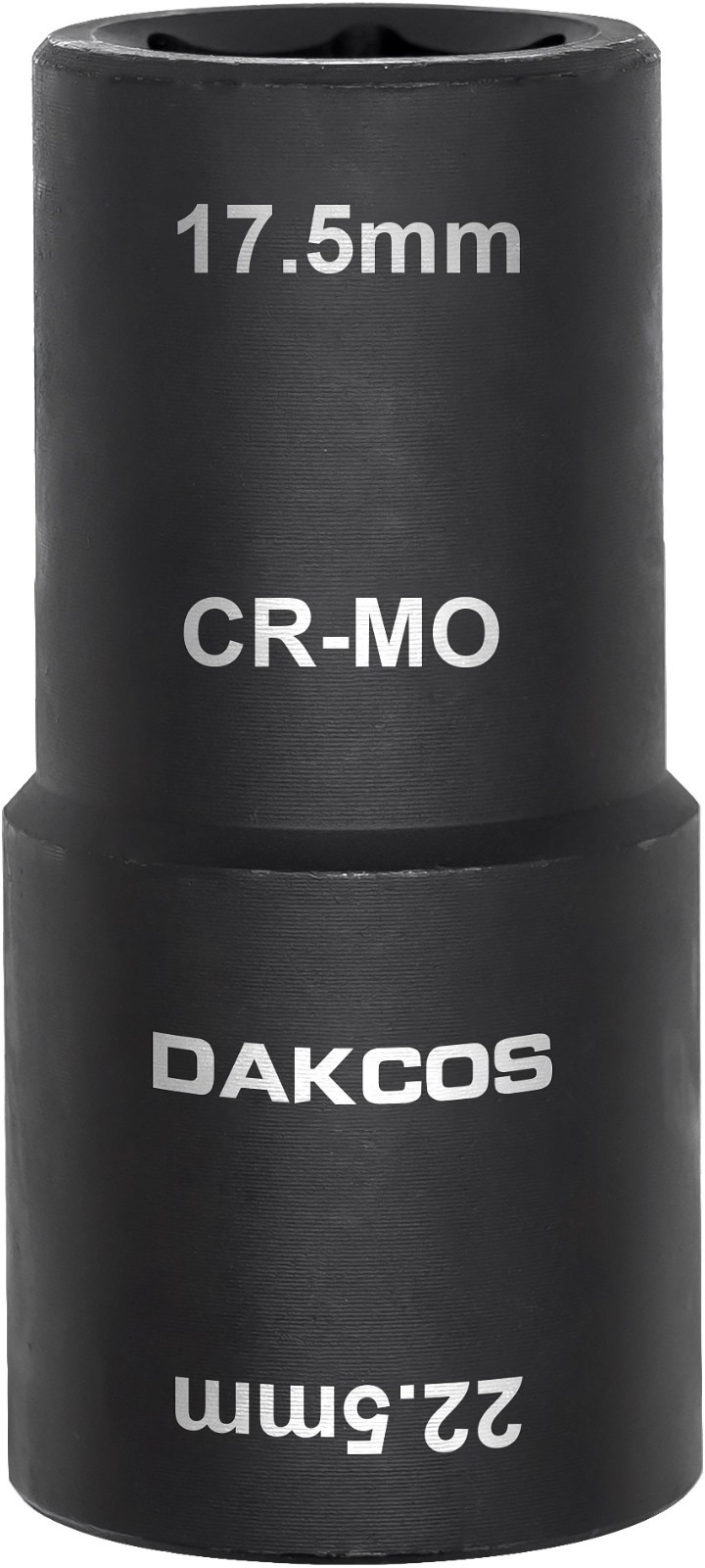 DAKCOS 17.5 x 22.5 mm Impact Wrench Nuts, 1/2 Inch Double Head Power Socket