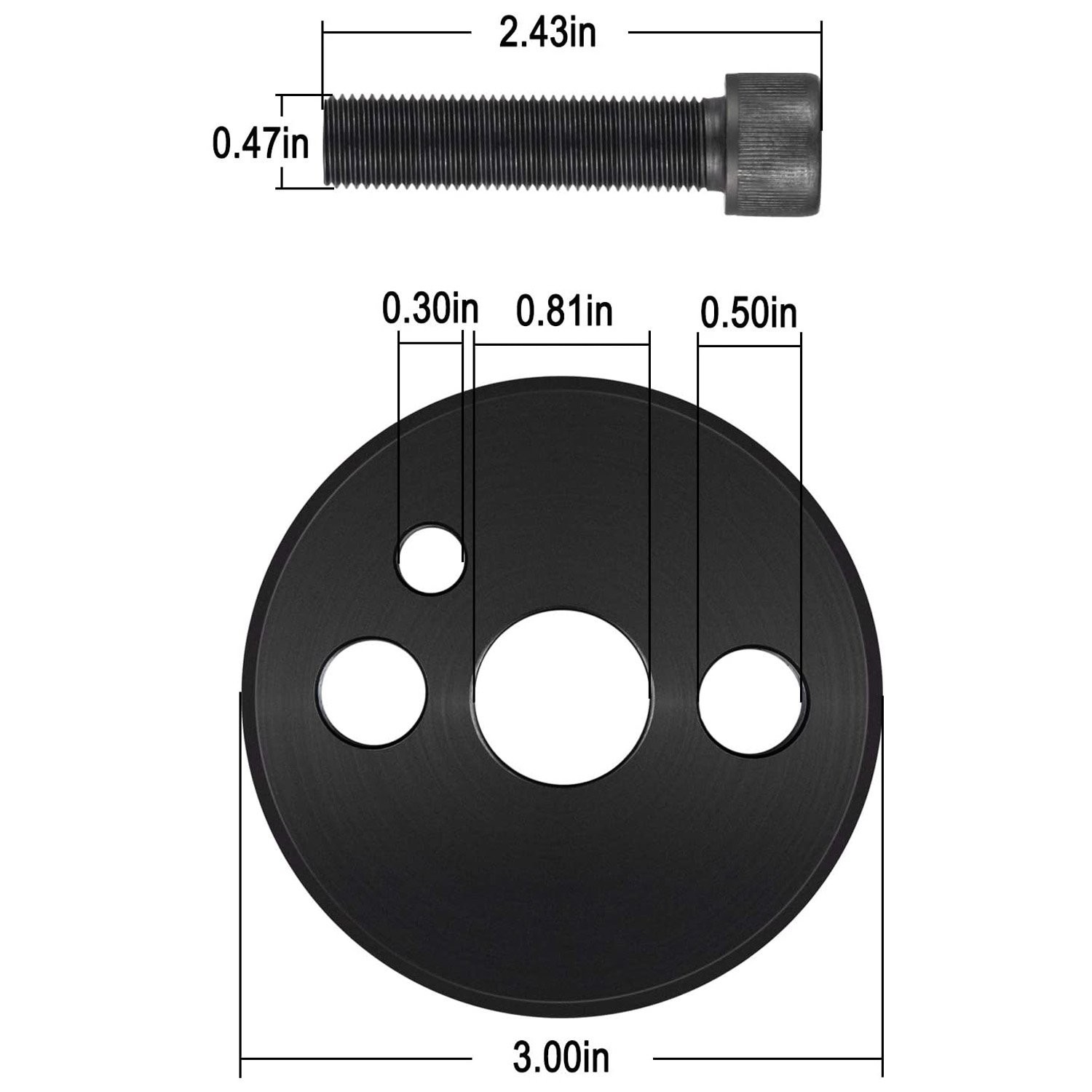 Front Crankshaft Seal & Wear Sleeve Install Tool Set for Cummins 3.9L 5.9L 6.7L