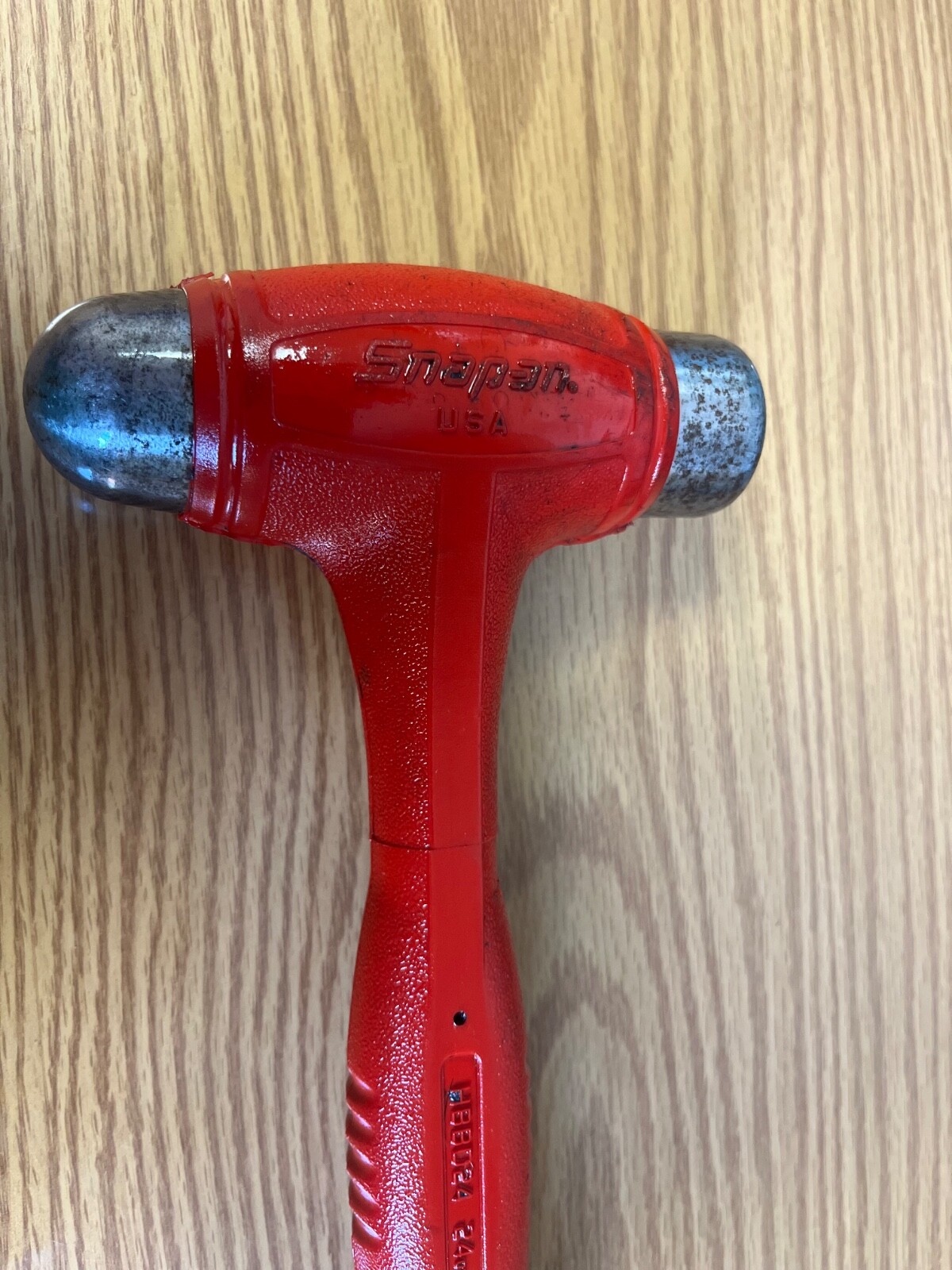 SNAP ON – HBBD24 – 24OZ RED BALL PEEN/DEAD BLOW HAMMER – ITEM HBBD24 #1C*****