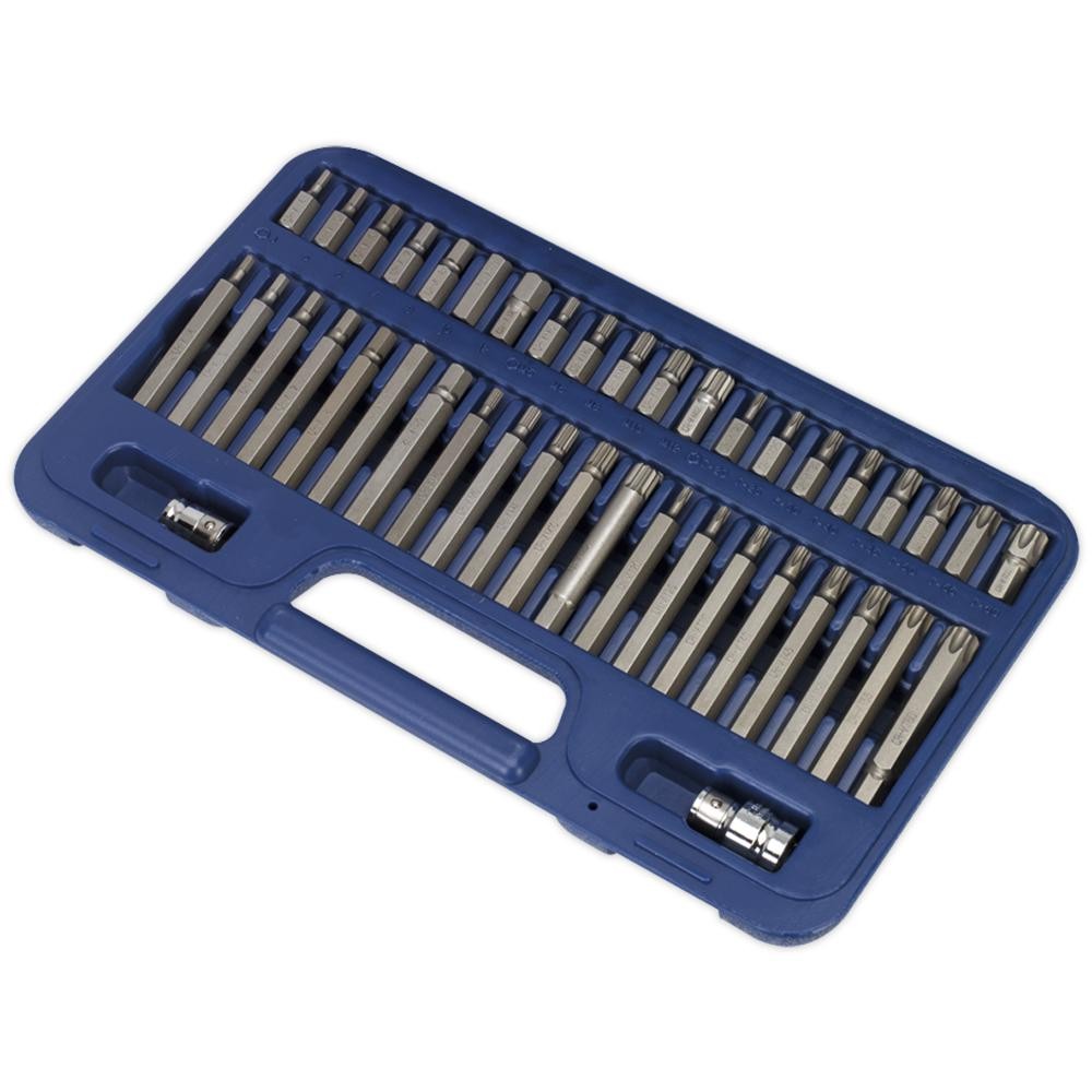 Sealey AK219 42 Piece Torx Spline Hex Bit and Driver Set