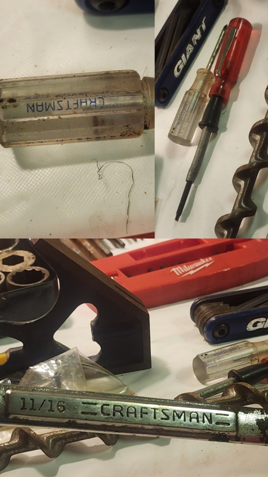 Vintage Tools, Sockets, Wrench, Multipurpose Bits, Wrenches, 10lb Lot,