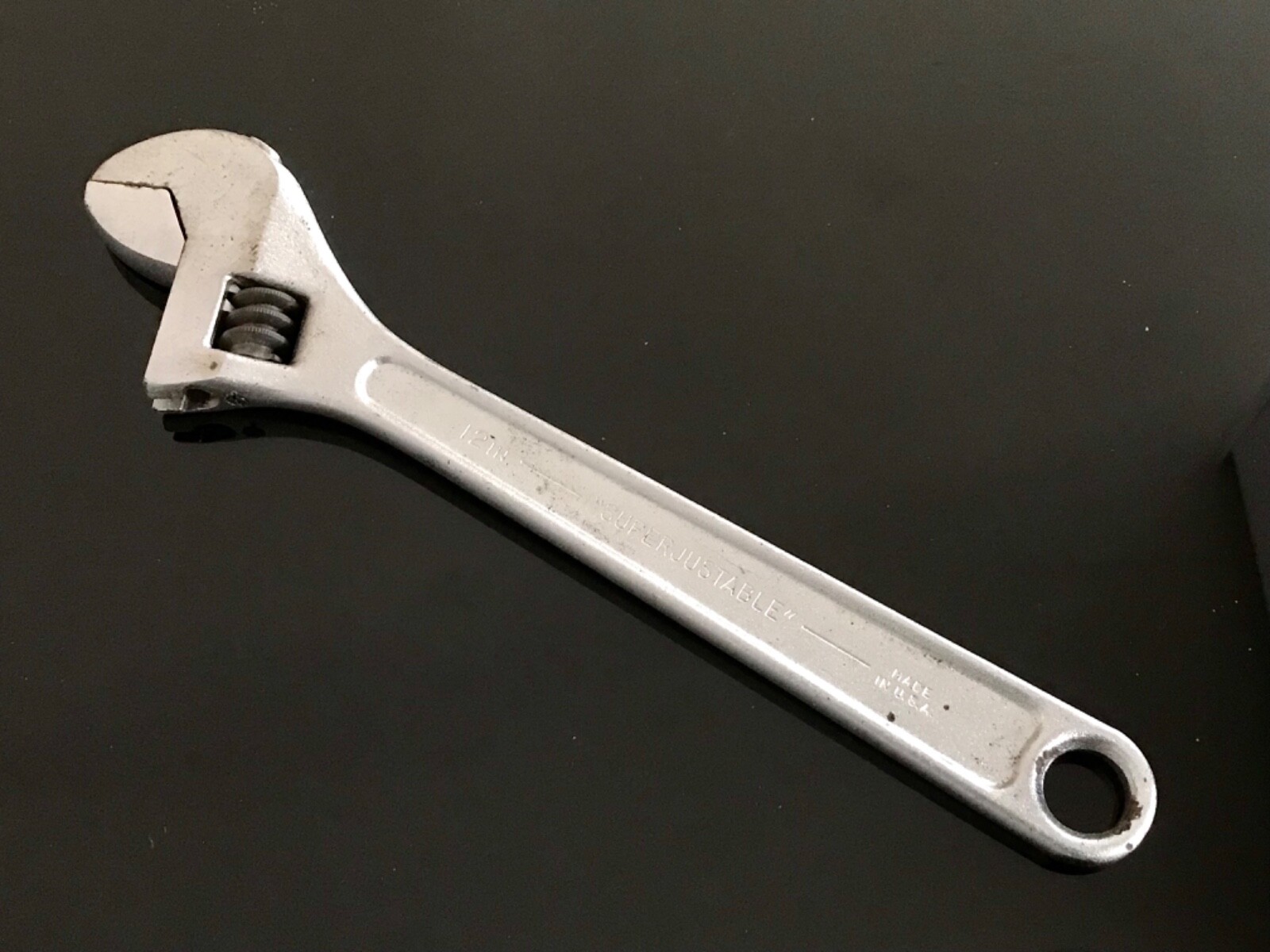 J.H. Williams & Co. Superjustable 12″ Adjustable Wrench AP-12 Made in USA 🇺🇸