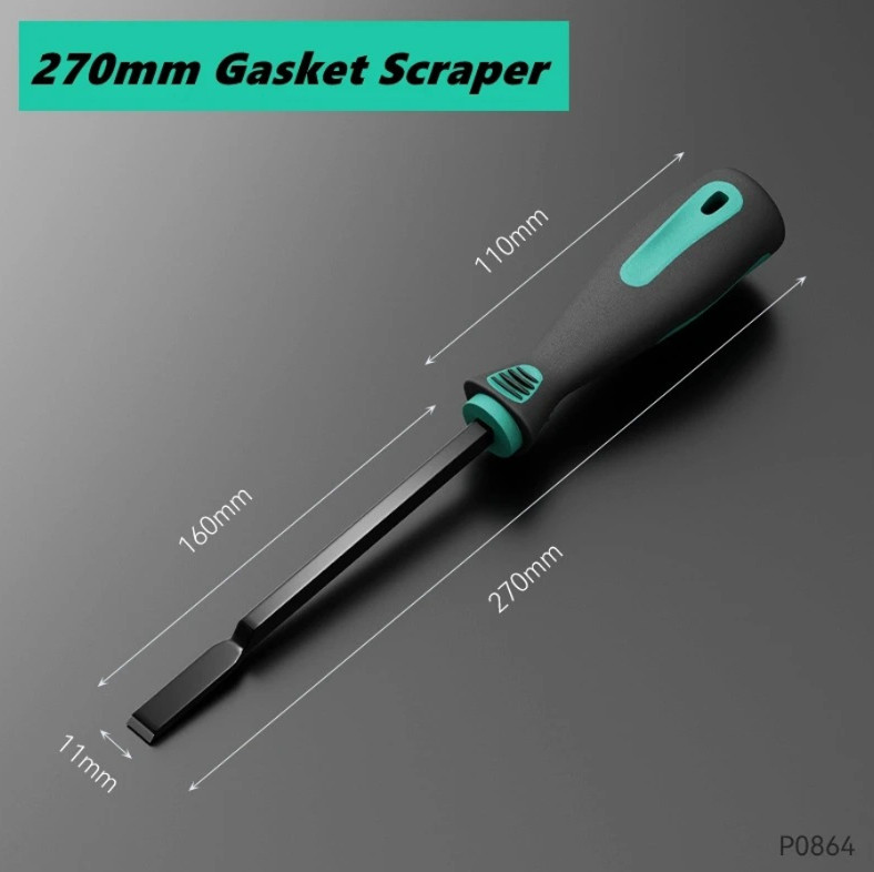 1pc Motorcycle Gasket Scraper Engine Rust Oil Sealant Cleaning Tool – NEW