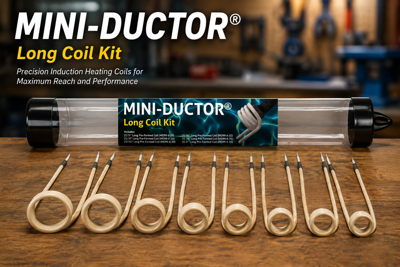 Induction Innovations Mini-Ductor Long Coil Kit MD-99-675 OEM Replacement
