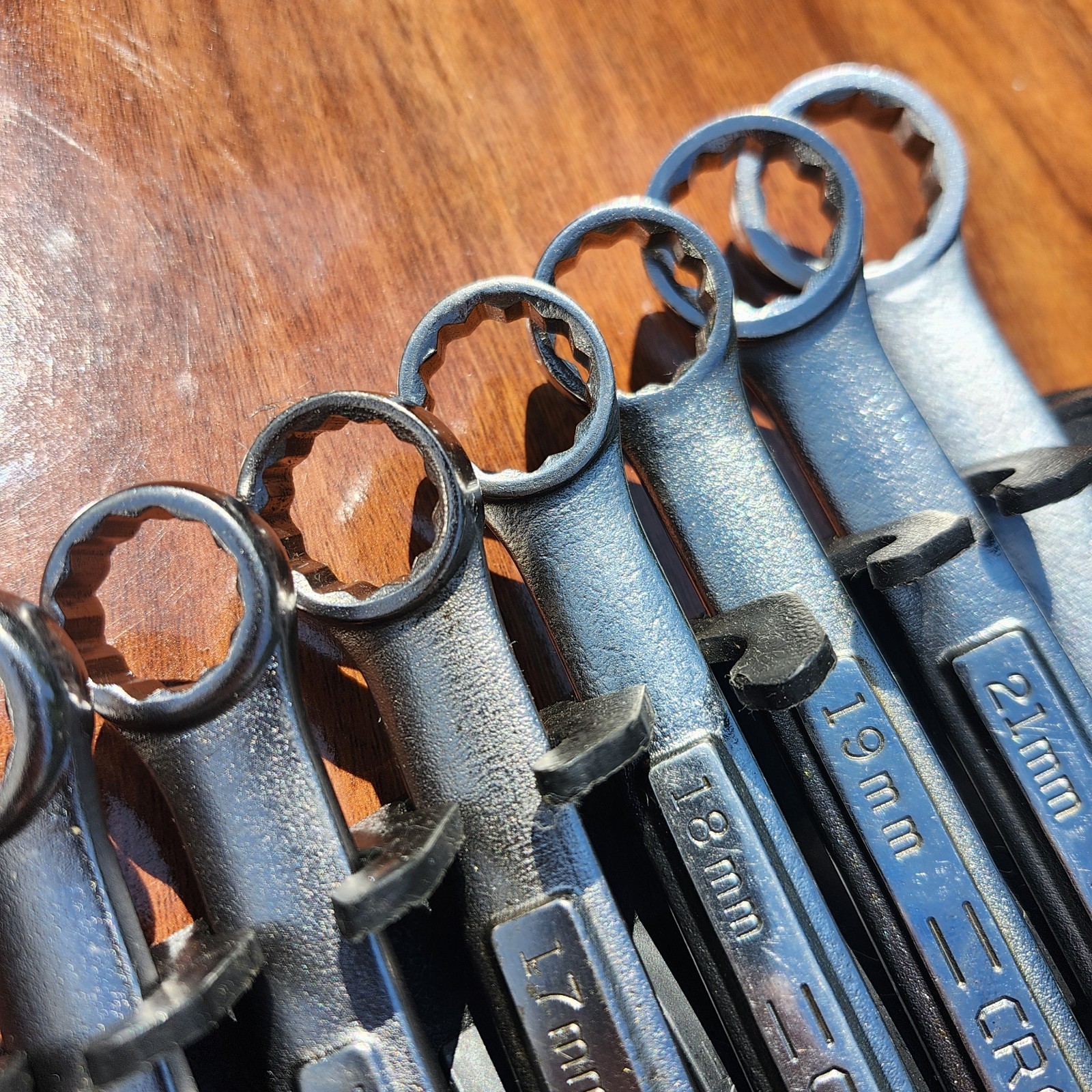 Vintage Craftsman Metric Combination Wrench Set 6-24mm 16 Pcs. VA, V Series USA
