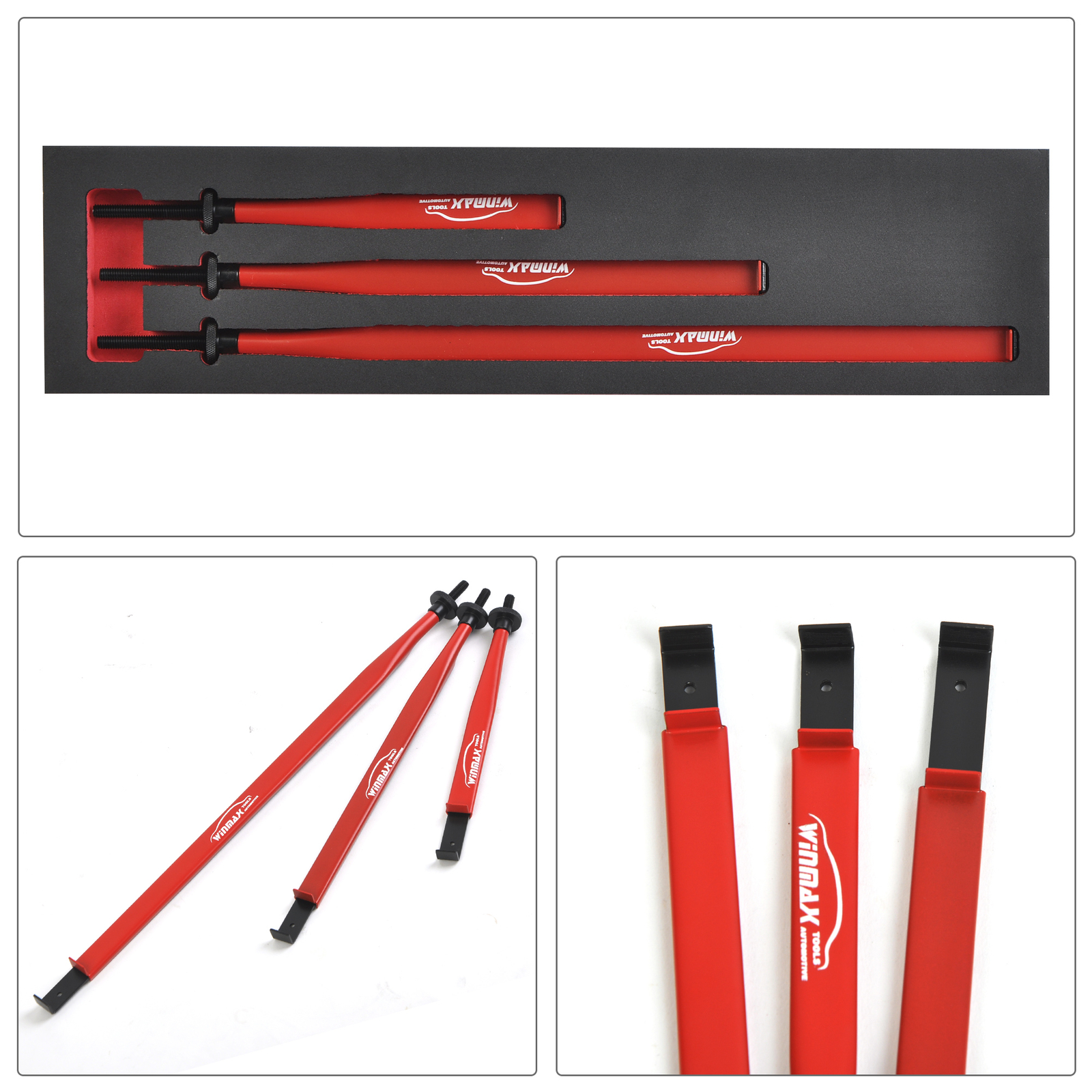 Extension Clamp Tool Set V2 3 Pack (Small 195mm, Medium 278mm & Large 375mm)