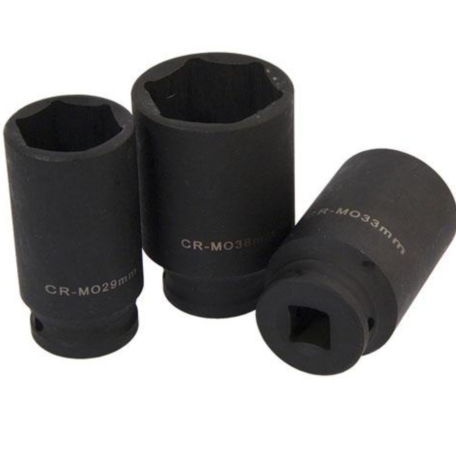 9pc 6 Point Axle Hub Nut Socket Set 1/2″ Drive Impact Sockets Kit – 29mm – 38mm