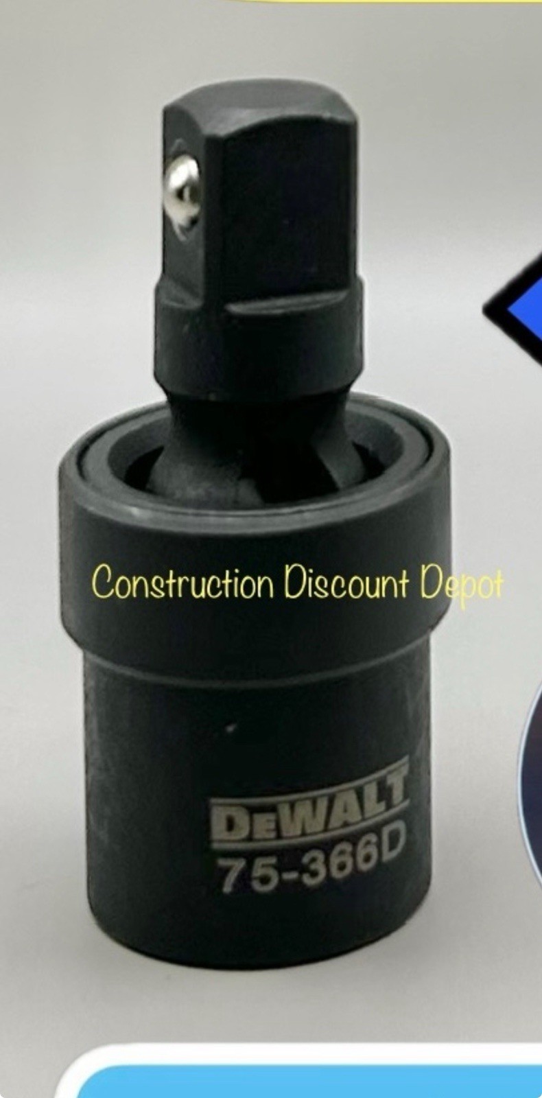 New Dewalt OEM DWMT75366DSP 1/2″ Drive Impact Universal Joint 75-366D