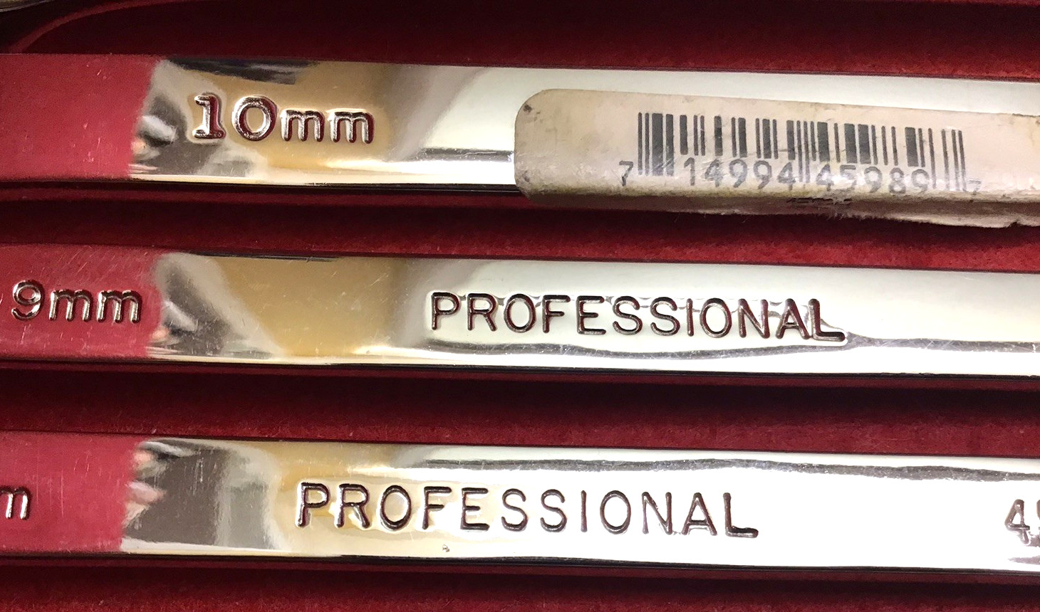 NEW CRAFTSMAN PROFESIONAL 13 PIECE COMBINATION WRENCH SET 12PT METRIC 7mm – 19mm