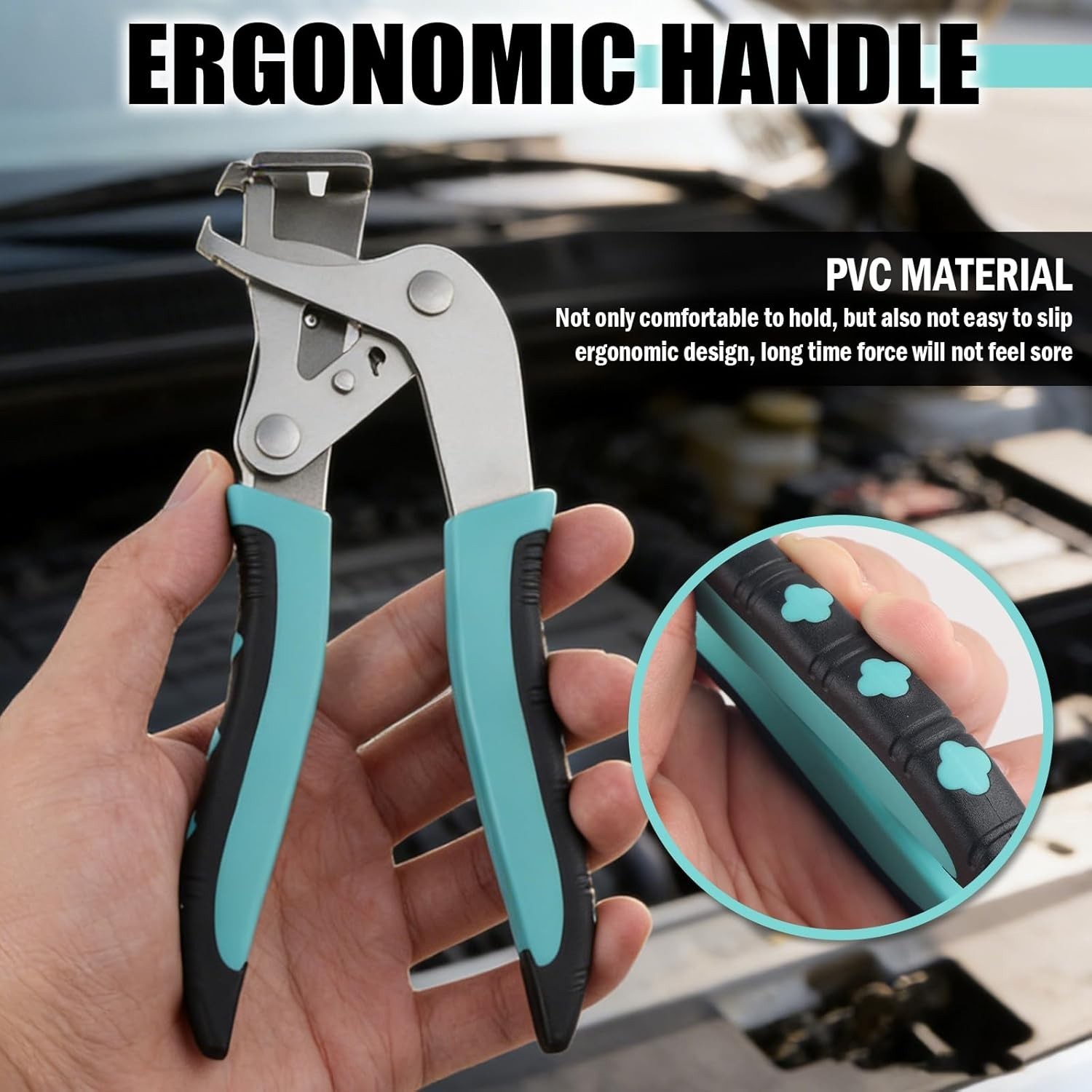 Heavy-Duty Car Clip Pliers Trim Tool Fastener Removal Lever Disassembly for Auto