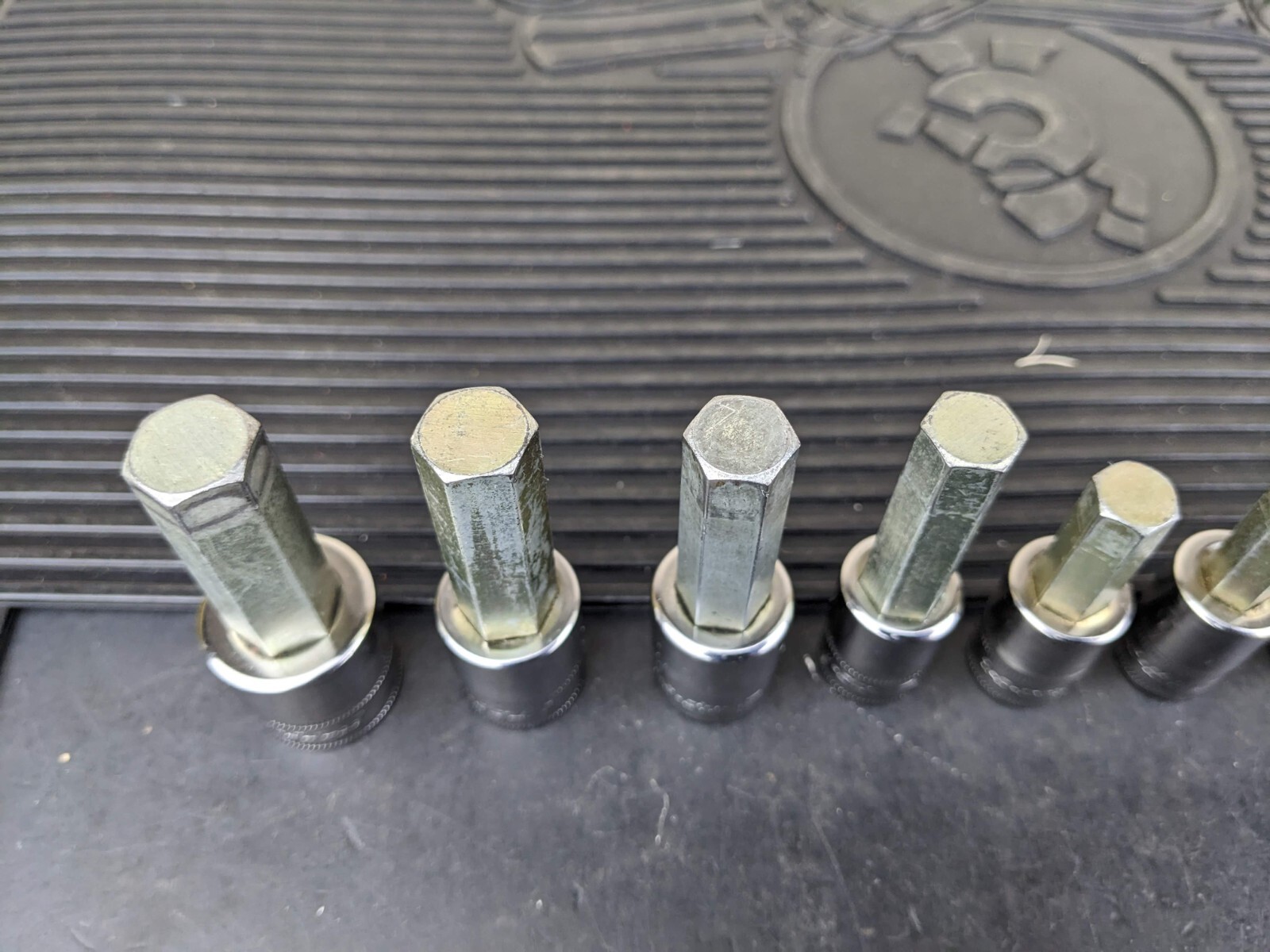 #be222 Snap-On 11pc Metric Hex Allen Socket Set 3/8″ Drive 4mm to 14mm 211EFAMY