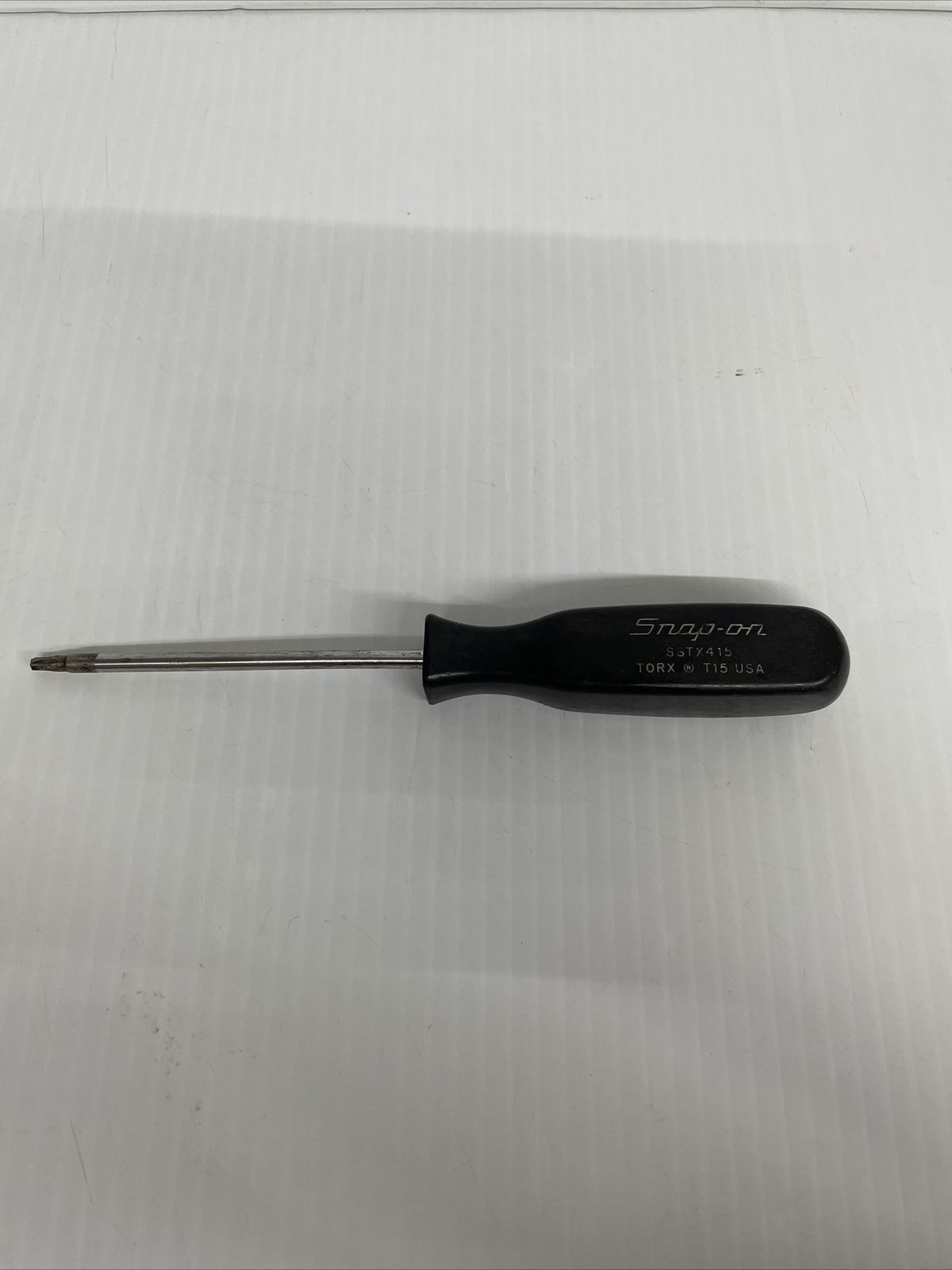 Snap-on Tools SSTX415 – T15 Torx Black Hard Handle Screwdriver USA – Pre Owned