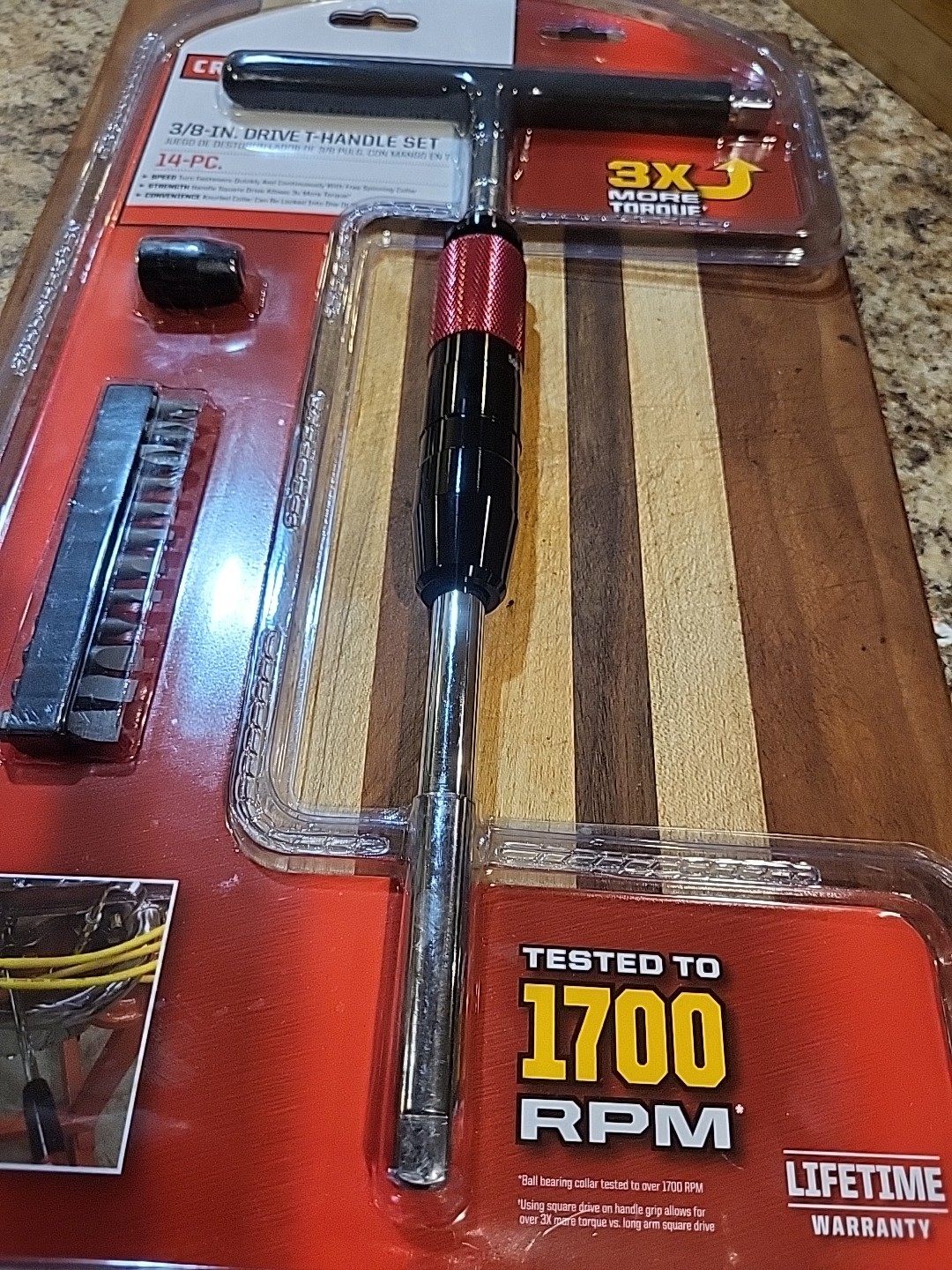 Craftsman Mach Series 3/8” T-Handle Driver and Bit Set 50014. NOS! 🔥