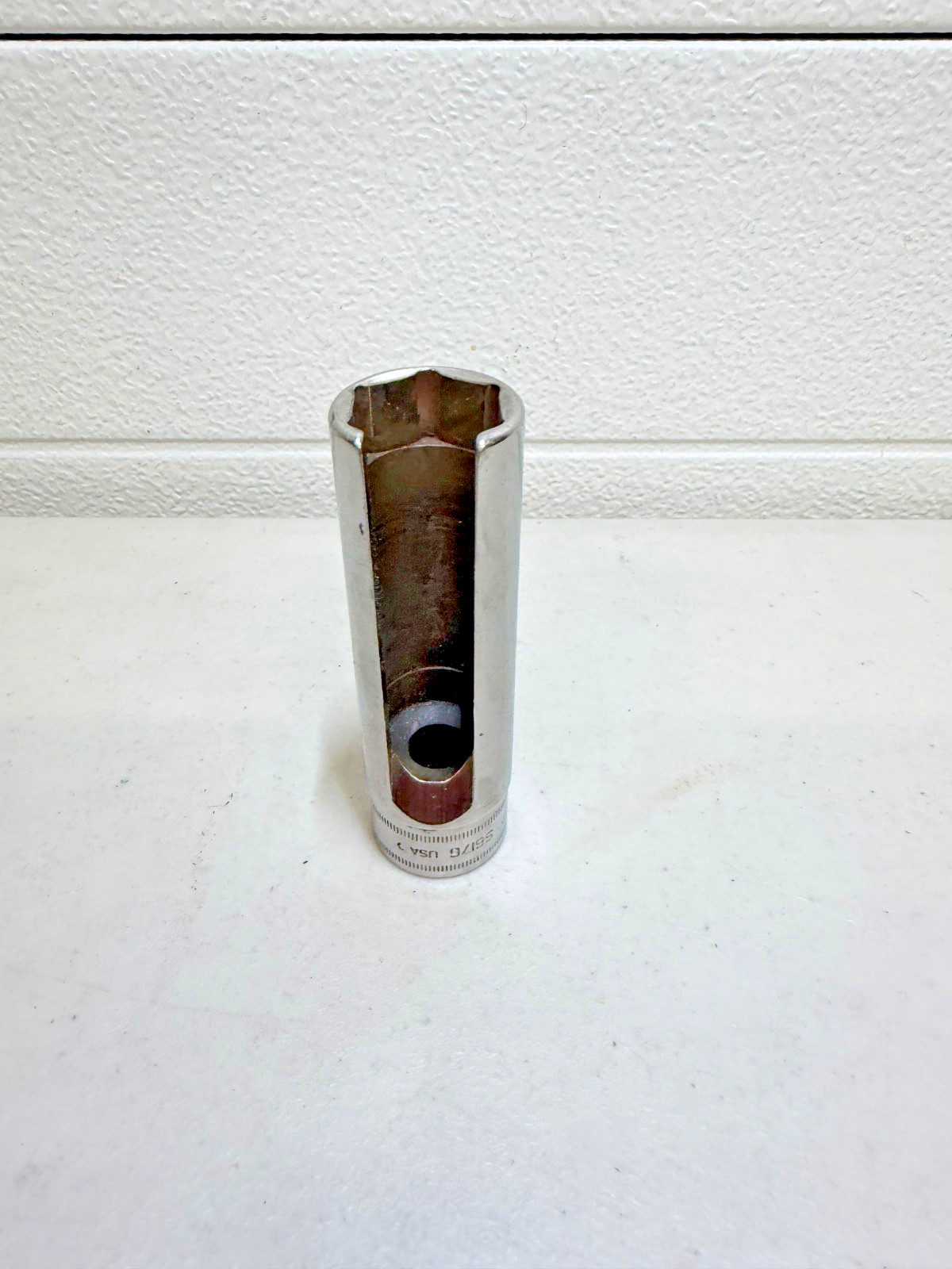 Snap On S6176 Metric 1/2″ Drive Deep 22mm Oxygen Sensor Socket Used