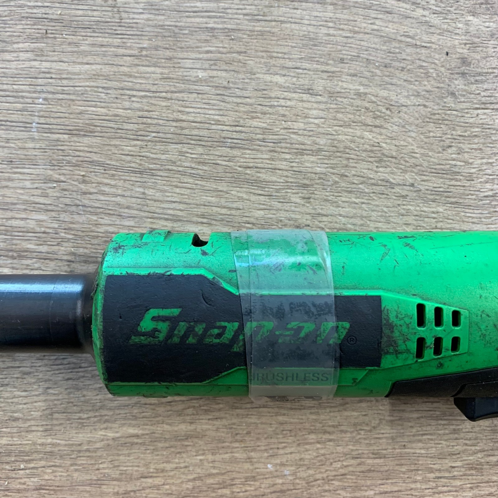 Snap-on CTR861 14.4V Brushless Cordless Ratchet With CTB8174 2.5Ah Battery Used