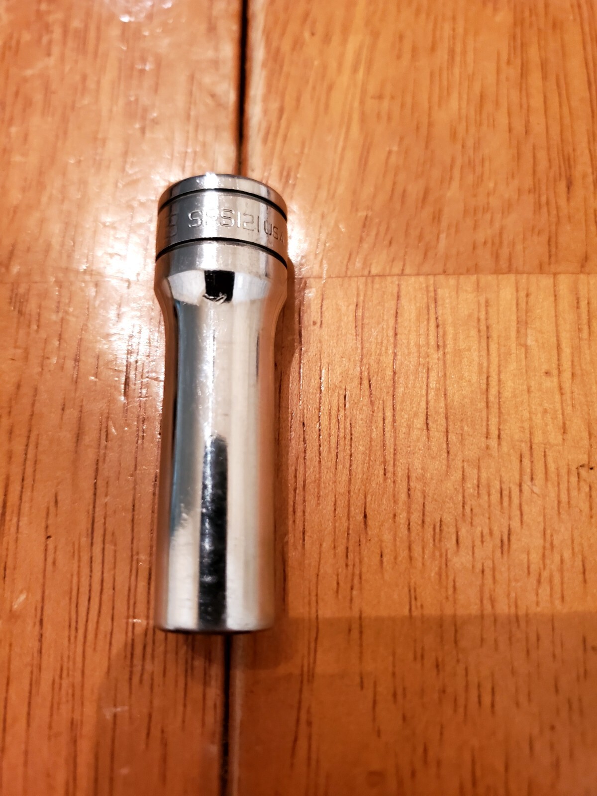 Snap On 3/8″ Drive 3/8 6PT Chrome 12PT Industrial Finish Deep Sockets Lot Of 2