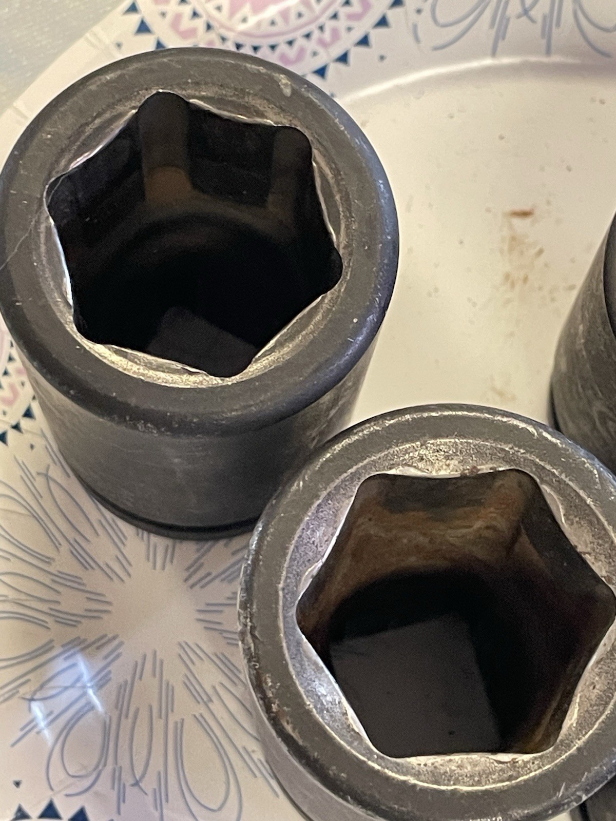 Gp 33mm Socket 1″ Drive 6 Point lot of 4 sockets