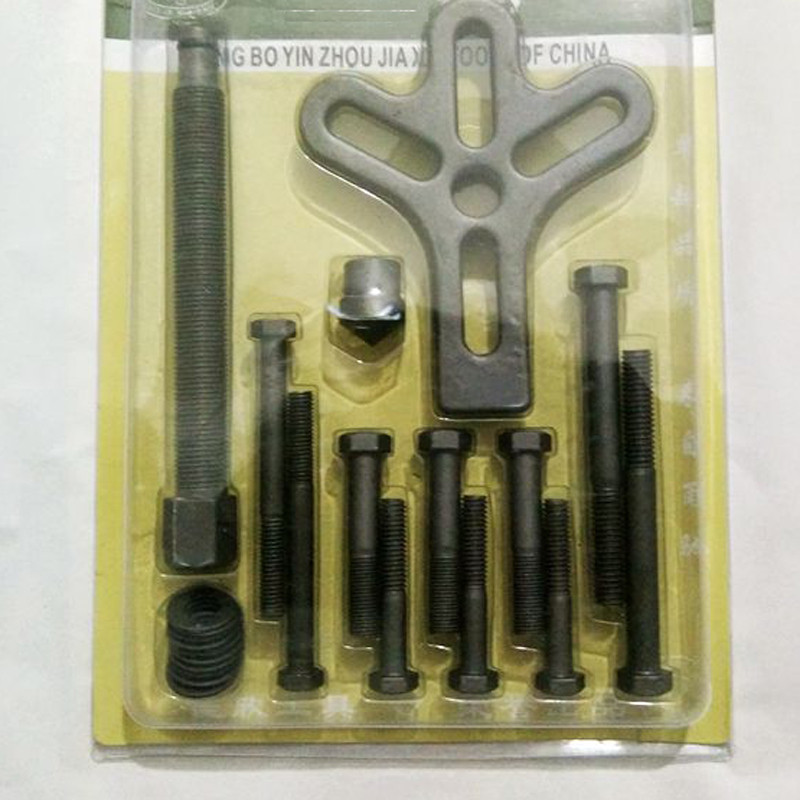 Harmonic Balance Car Steering Wheel Puller Kit Pulley Remover 13pcs Set