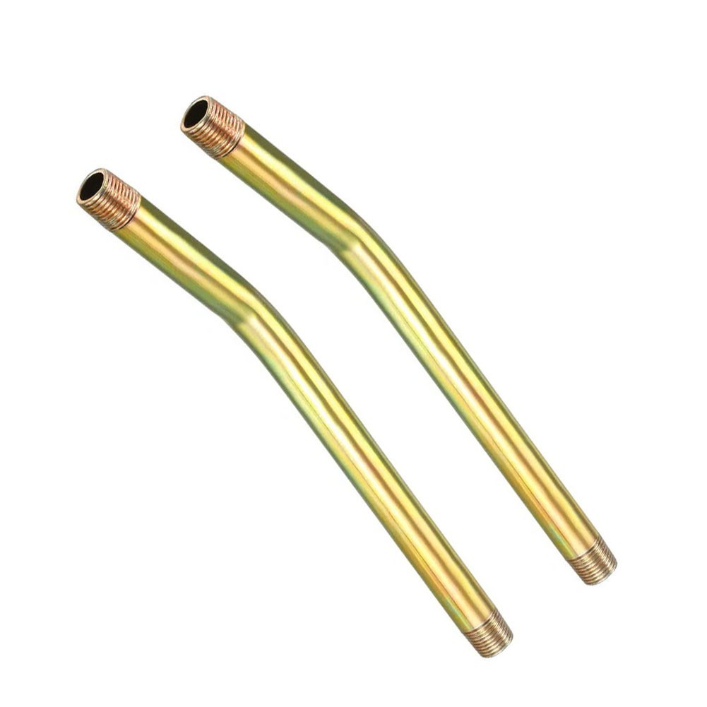 8-Piece Grease Extension Tube Kit Sturdy Metal 23cm 15cm for NPT Fittings