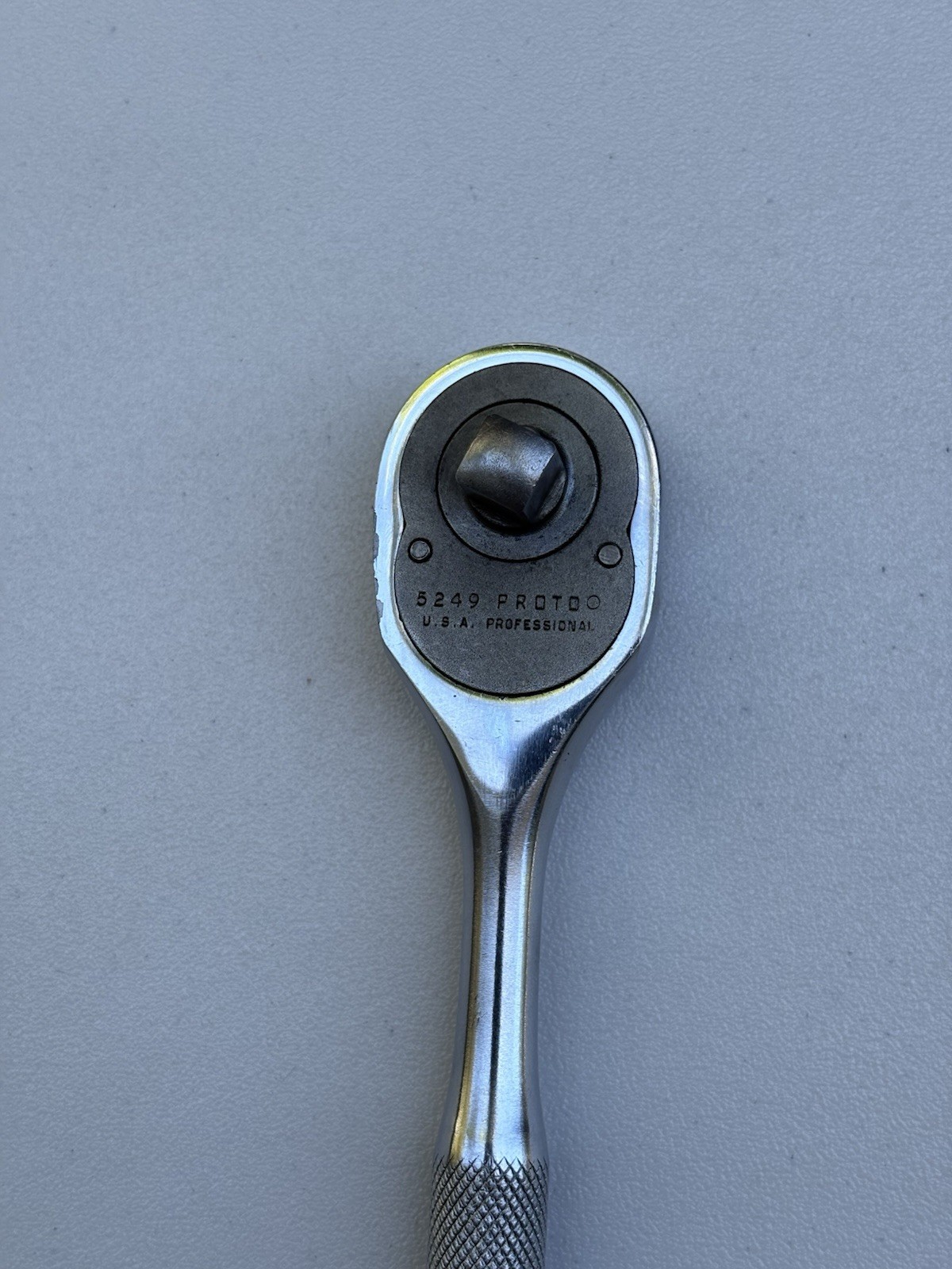 Proto 5249 3/8 Drive Ratchet Pear Head U.S.A. Professional Vintage Tool