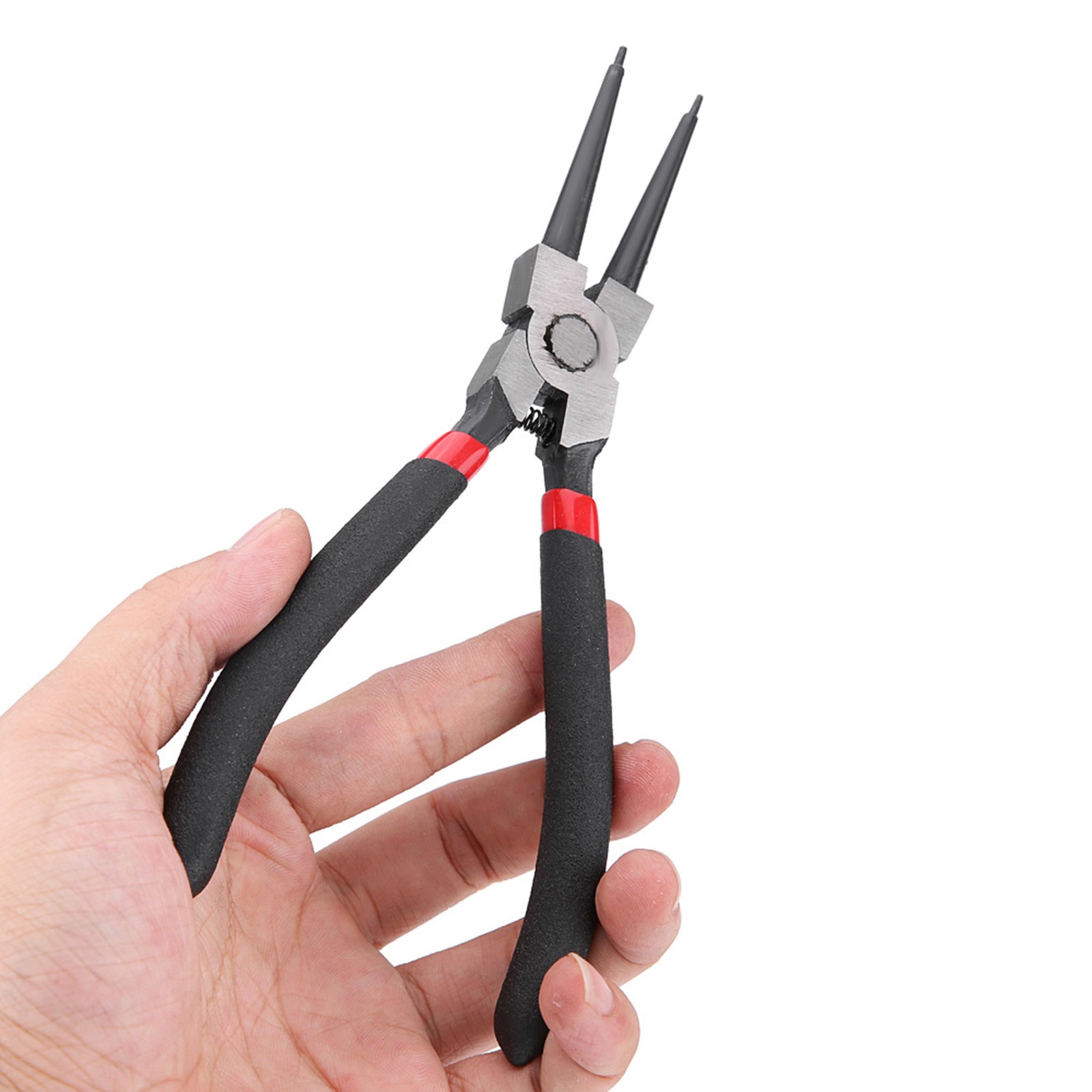 4Pcs 7inch Circlip Plier Set Heavy Duty Snap Ring Pliers Tool For Vehicle Machin