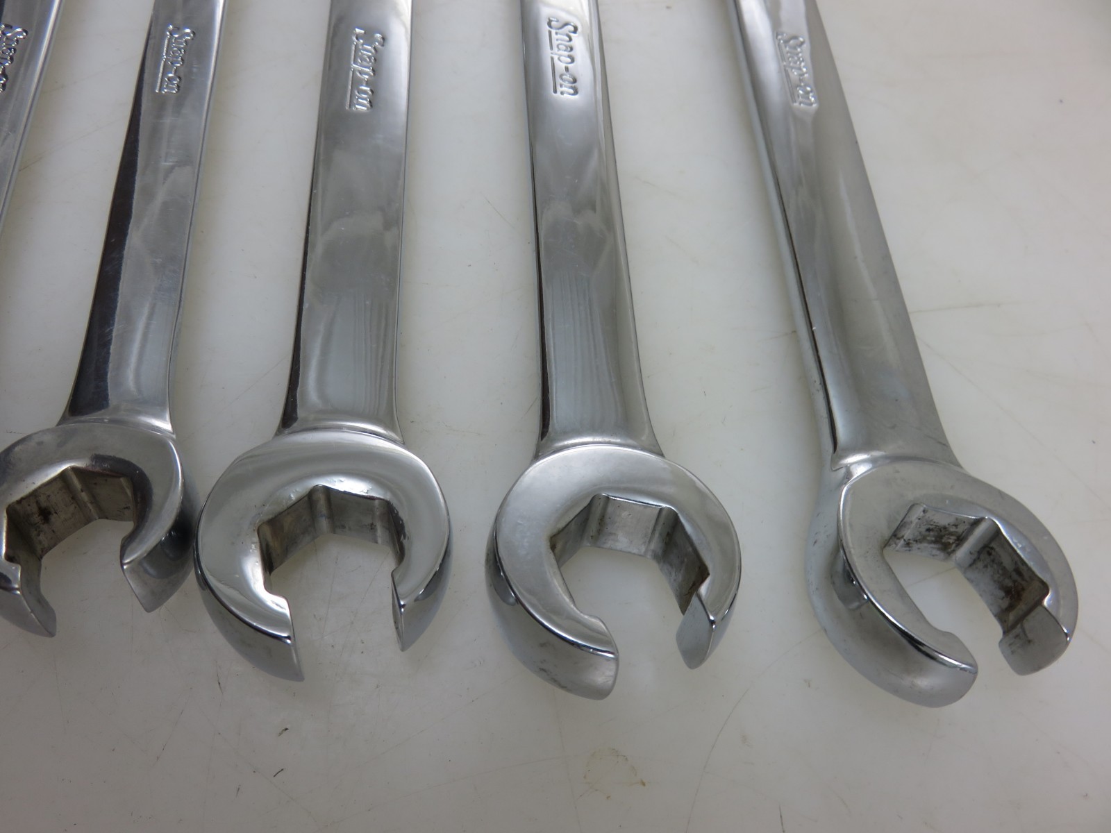 Snap-On RXS Series SAE Flare Nut Open End Wrench 6pc Set 5/16″-5/8″ Vintage