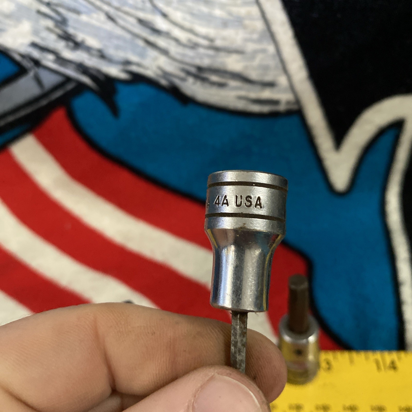 Snap-on Tools FA7A Fa8 Fa4a Fa4.5a SAE Hex Bit 3/8” Drive Socket Driver USA Lot