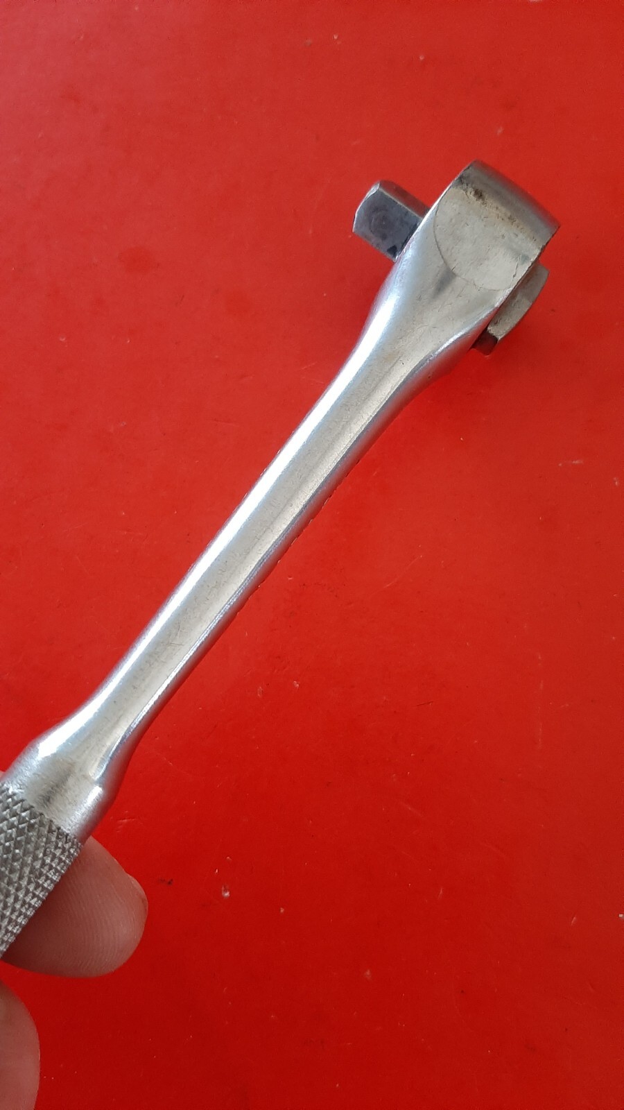 Vintage MAC TOOLS USA X8R Reversible Ratchet Wrench 3/8″ Drive Knurled Grip