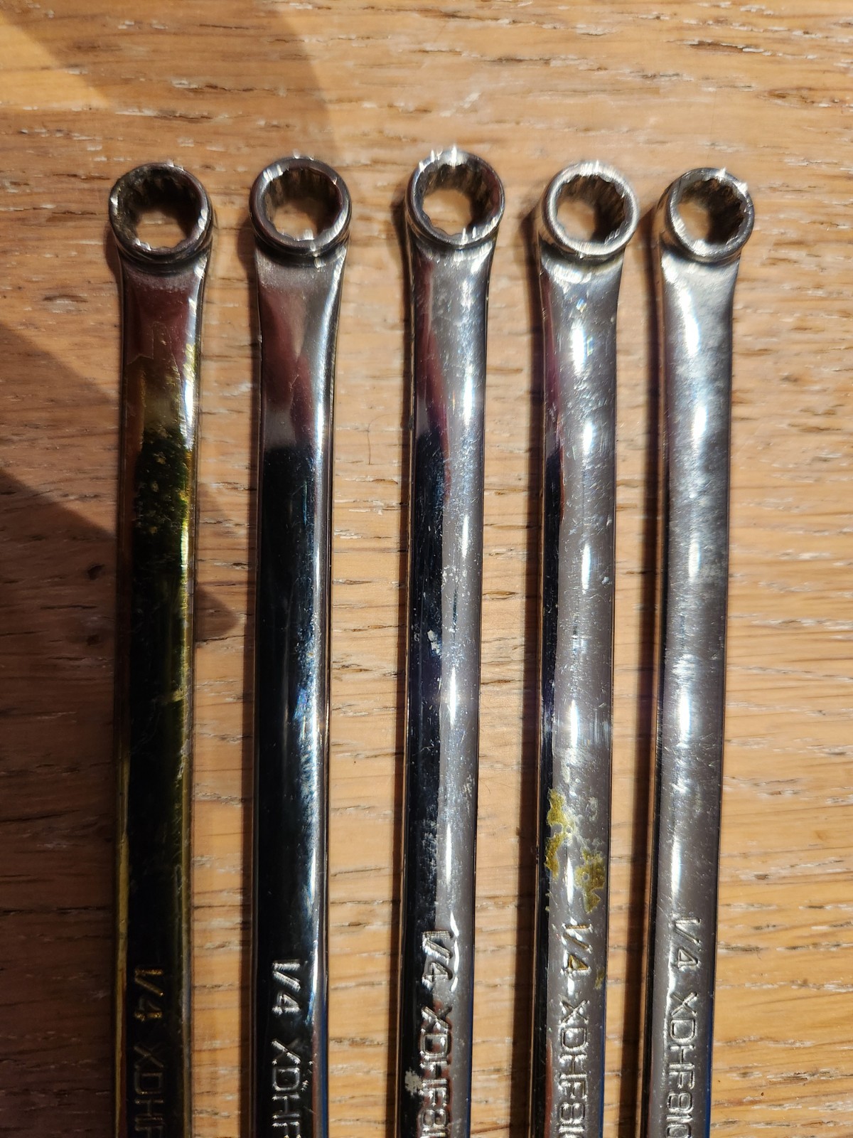 1 Pc. Snap-on XDHF810 High-Performance 0° Offset Box Wrench 1/4” x 5/16” 12 Pt.