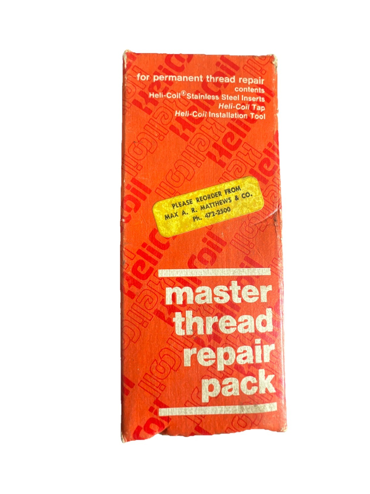 Master Thread Repair Pack