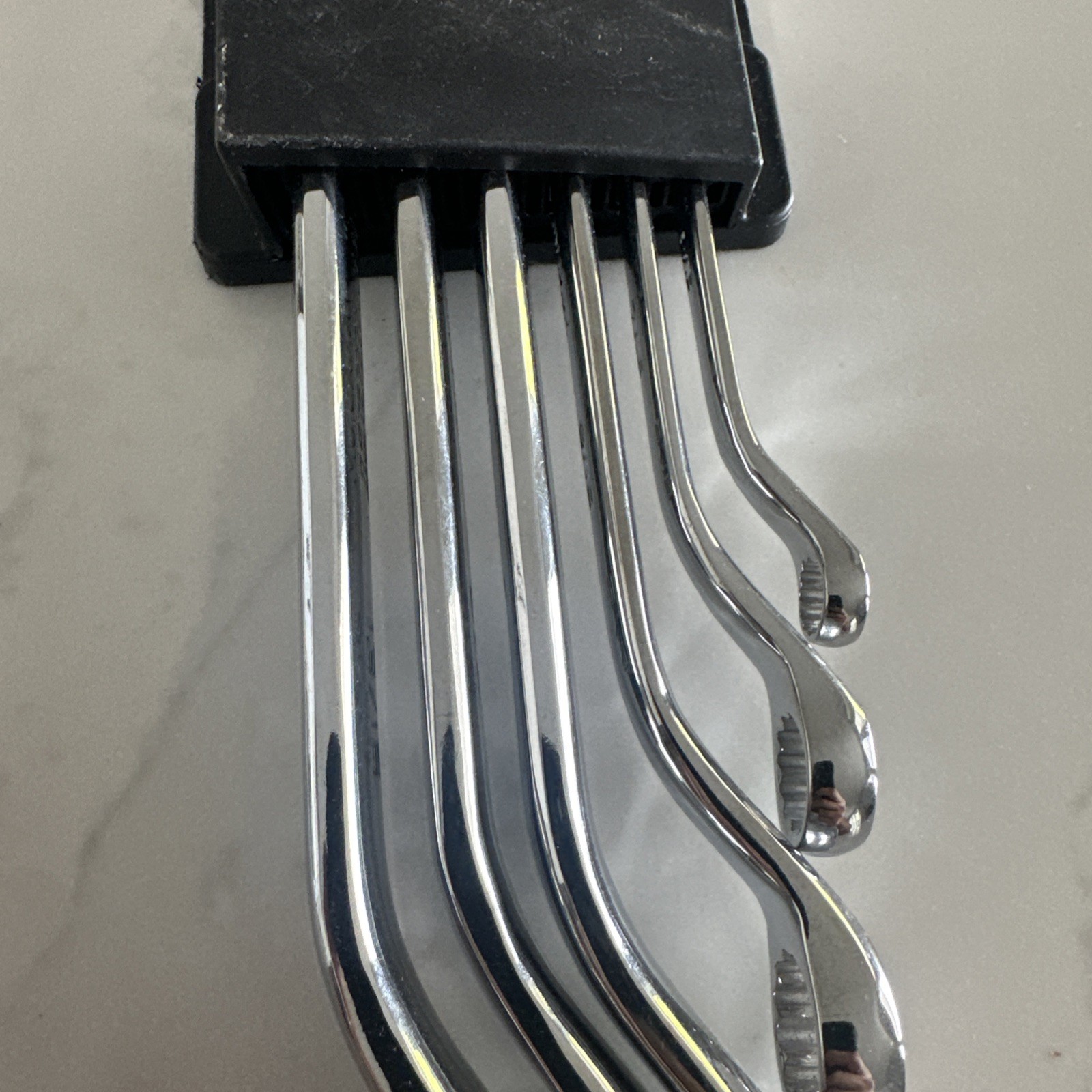TEQ Correct 6 Pc Angle Offset 12 Pt. Box Wrenches – SAE – TQ397 New