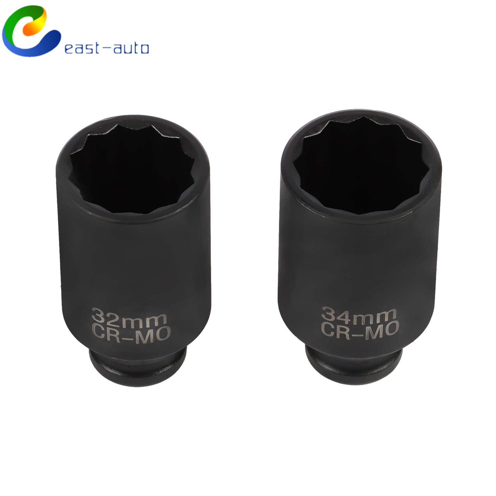 8Pc 12 Point Axle Nut Socket Set 1/2″ Drive For Toyota BMW Mercedes-Benz 29-39mm