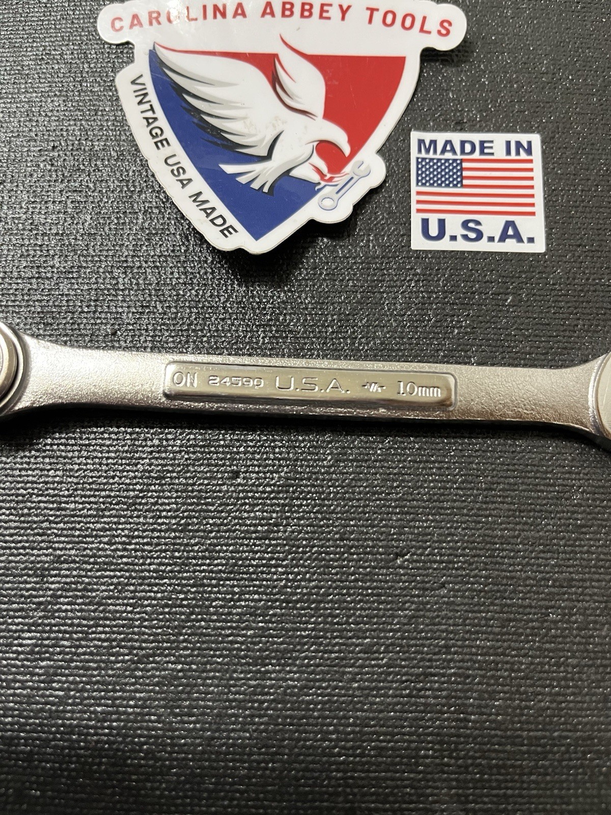 Sears Craftsman Industrial 10mm Heavy Duty Ratcheting Wrench 24590 -VA- USA