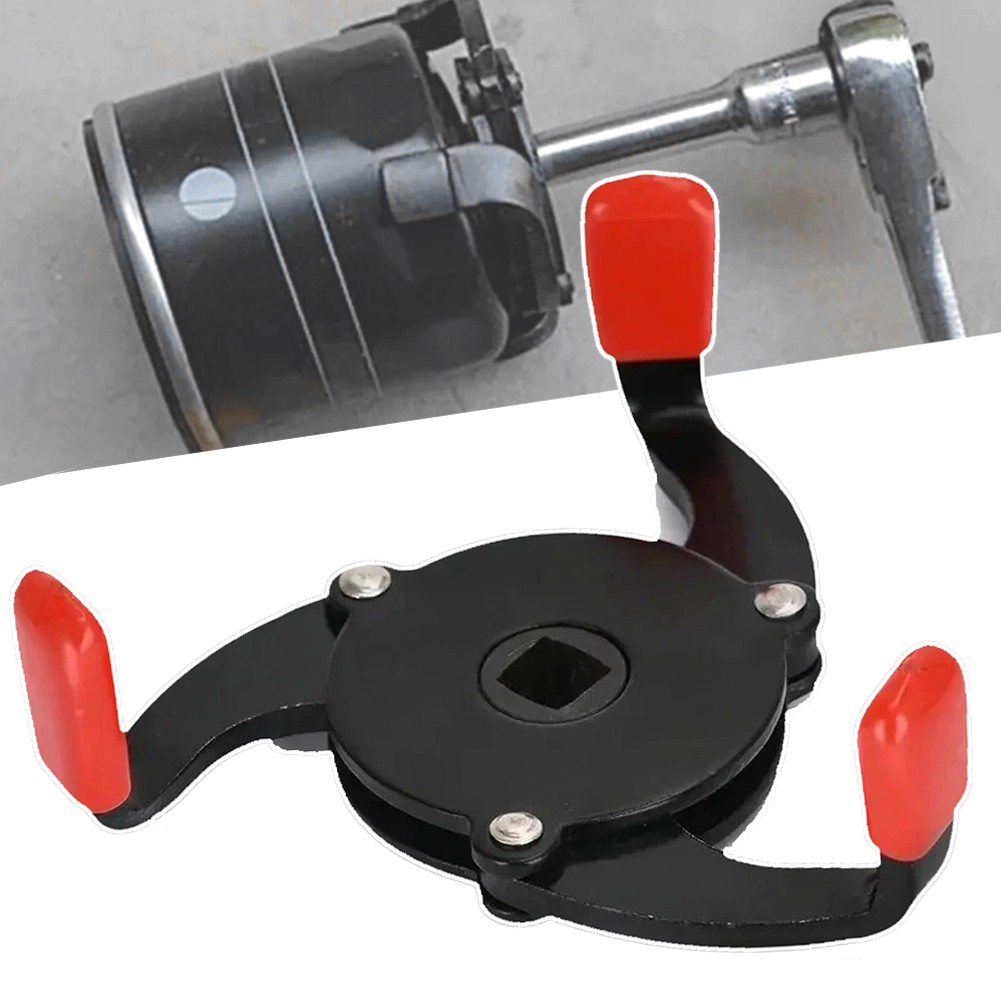 3 Jaw 3/8″ Drive Car Adjustable Oil Filter Remover Wrench Removal Tool Universal