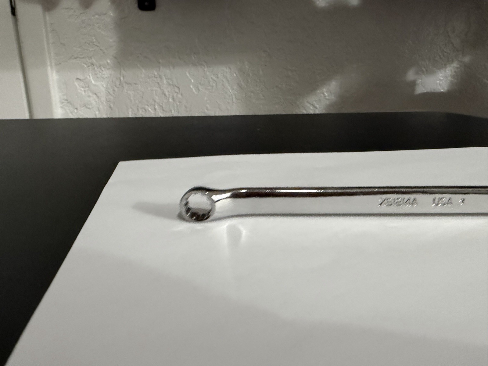 Snap-on Tools 3/8 x 7/16″ Offset Double Box End Wrench XB1214A USA